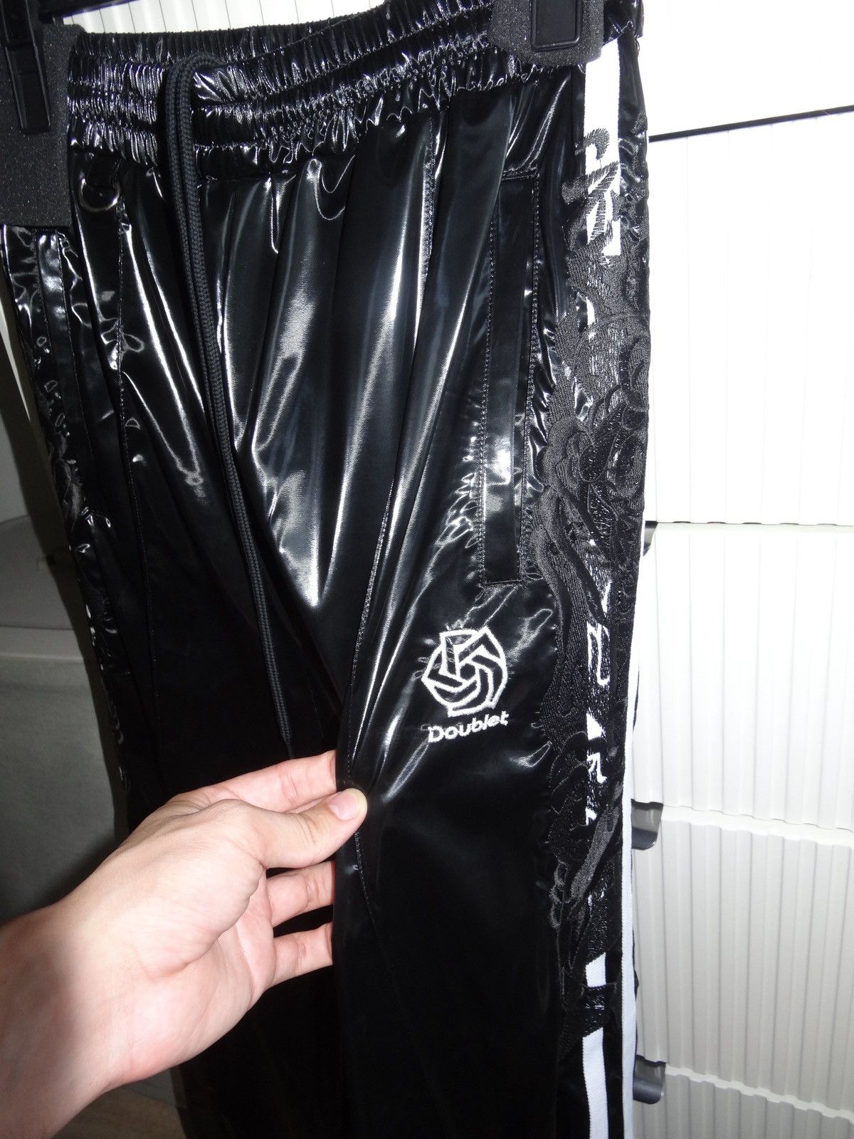 Doublet Doublet Laminate Track Pants Size US 30 / EU 46 - 1 Thumbnail