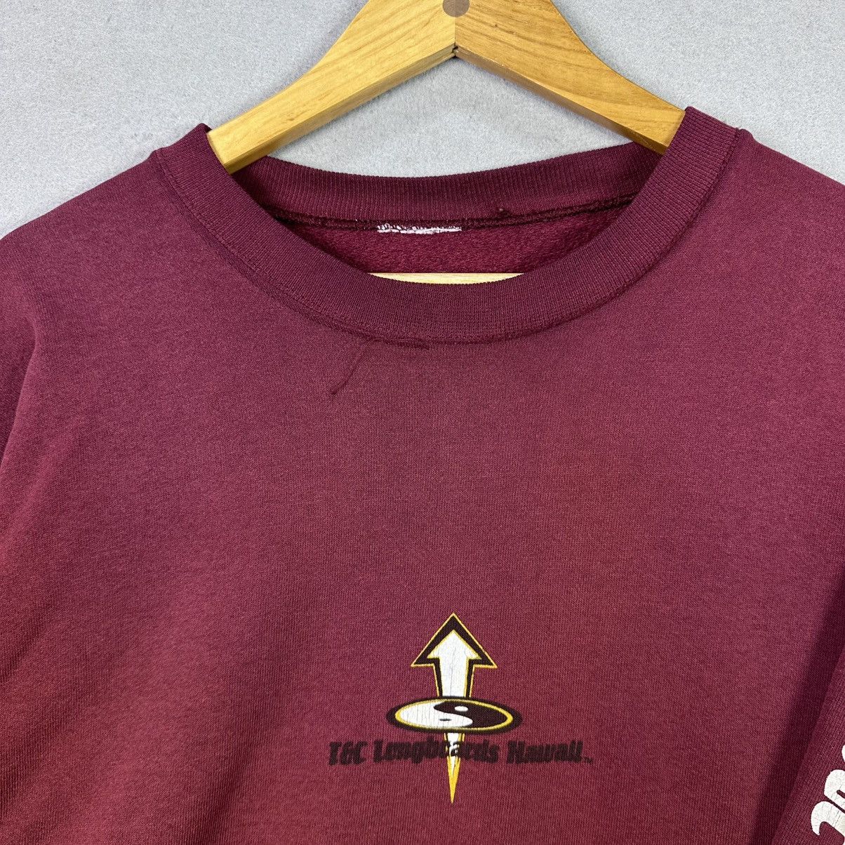 Vintage Vintage Y2K T&C Surf Designs Sweatshirt Size US XL / EU 56 / 4 - 4 Thumbnail