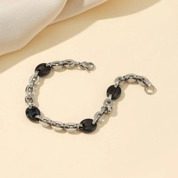Other Unisex Stainless Steel Two Tones Bracelet Size ONE SIZE - 3 Thumbnail