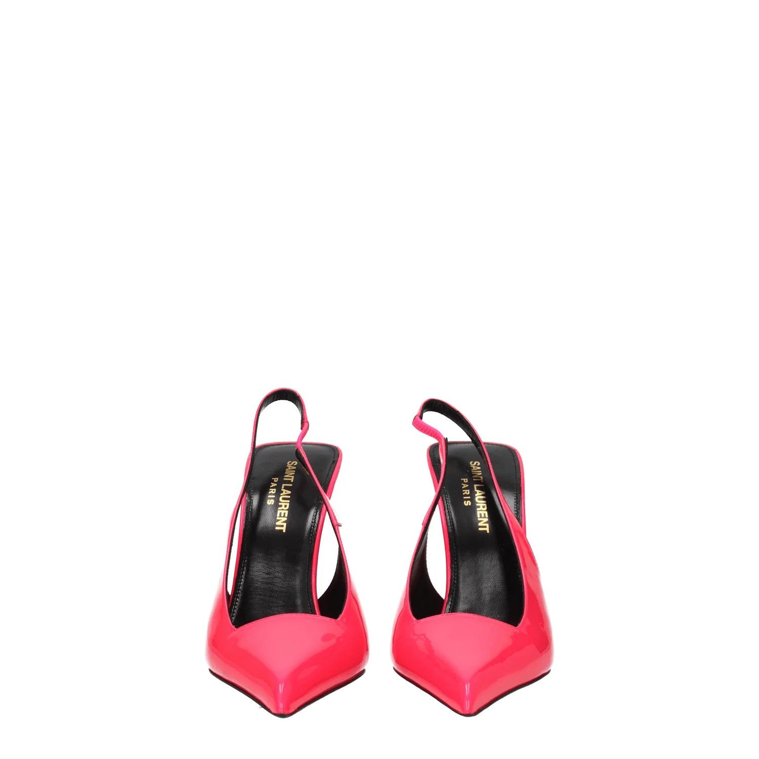 Saint Laurent Paris ob1o1e1124 Patent Leather Sandals in Pink/Coral Size US 9.5 / IT 39.5 - 3 Thumbnail