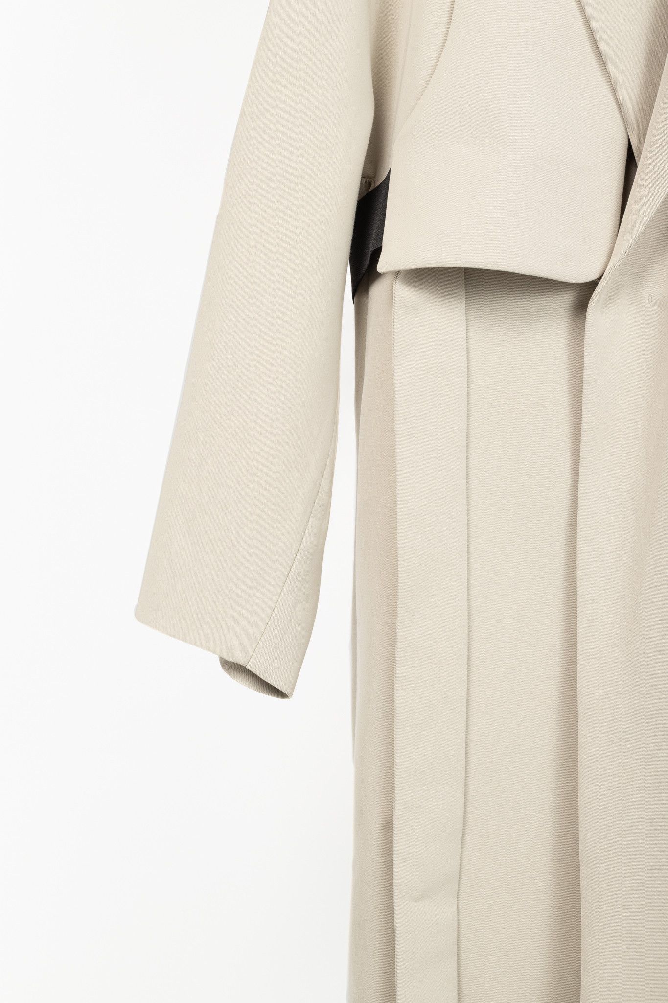 Wooyoungmi Wooyoungmi SS/17 Beige Twill Wrap Harness Coat Size US M / EU 48-50 / 2 - 5 Thumbnail