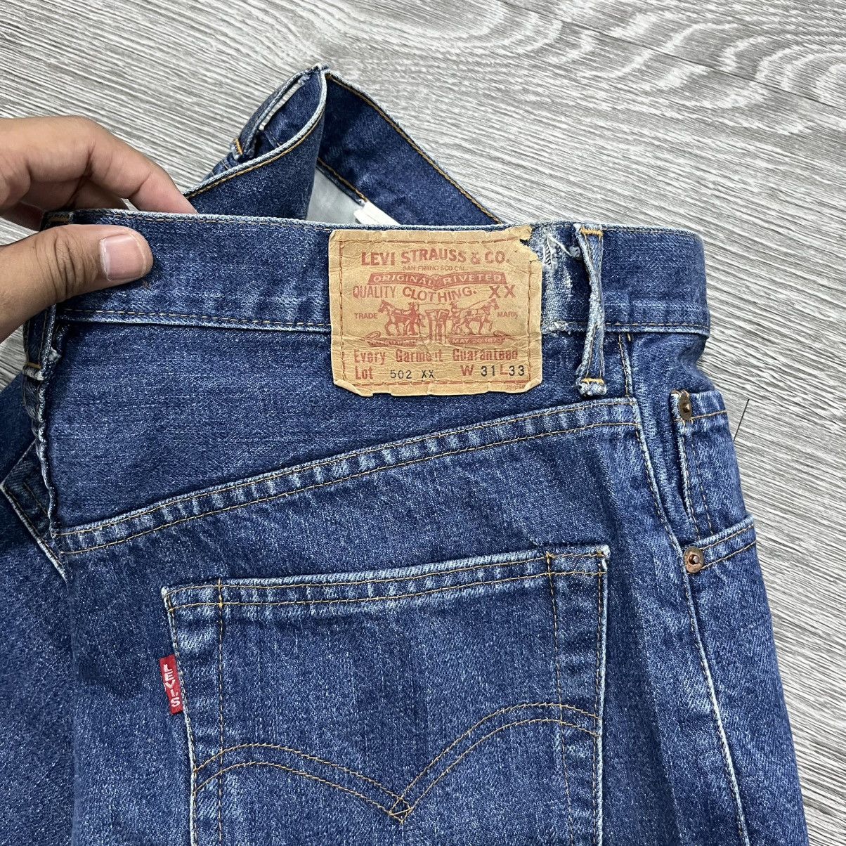 Levi's VINTAGE LEVI's 502xx Big E Selvedge Jeans Size US 28 / EU 44 - 4 Thumbnail