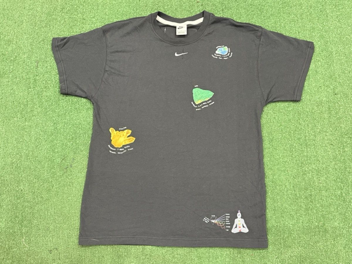 Nike Nike Cosmic Swoosh Energy Flow Tee Size US S / EU 44-46 / 1 - 1 Thumbnail