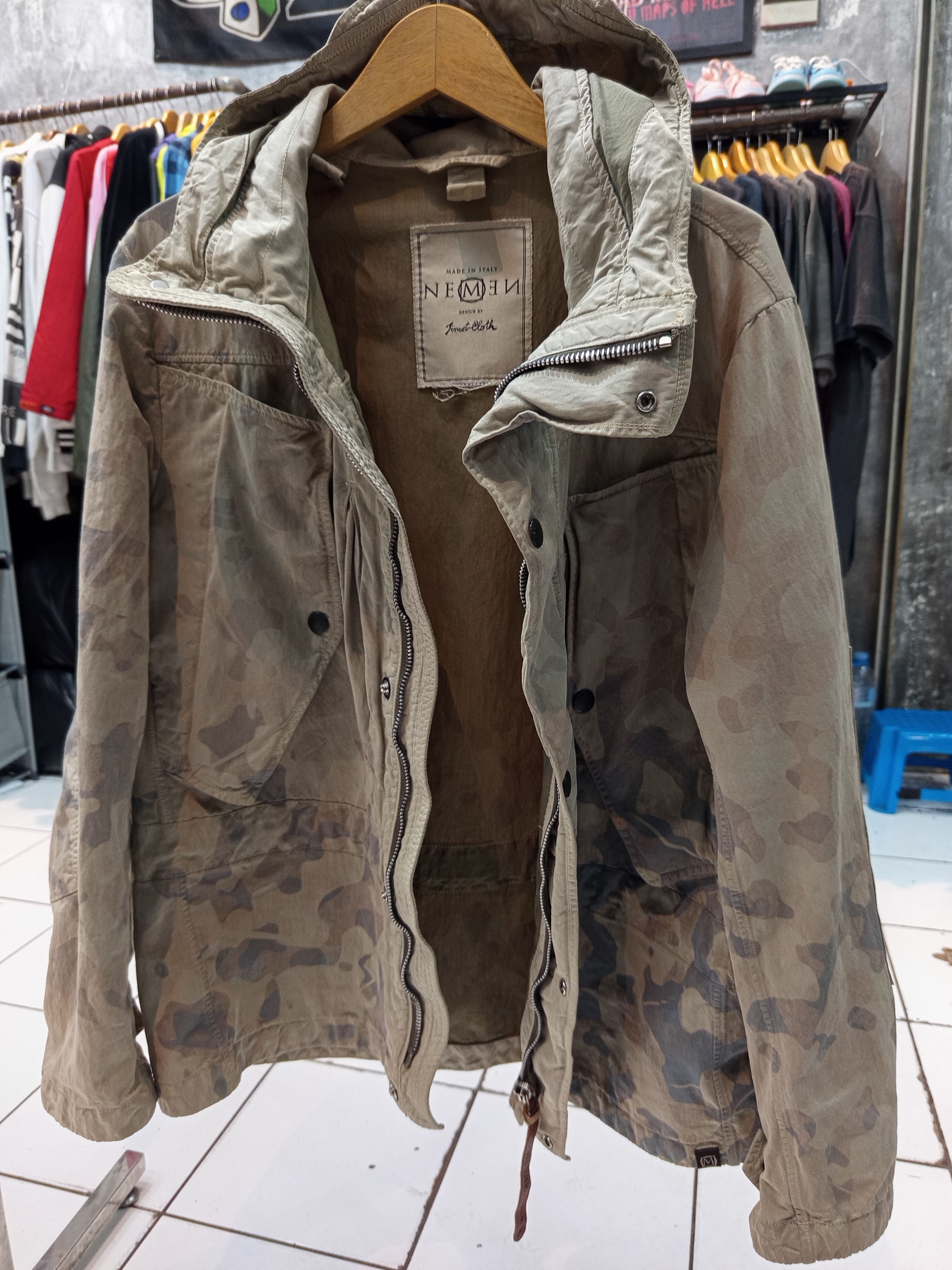 Nemen NEMEN Garment Dyed Camo Technical Field Jacket Size US L / EU 52-54 / 3 - 7 Thumbnail