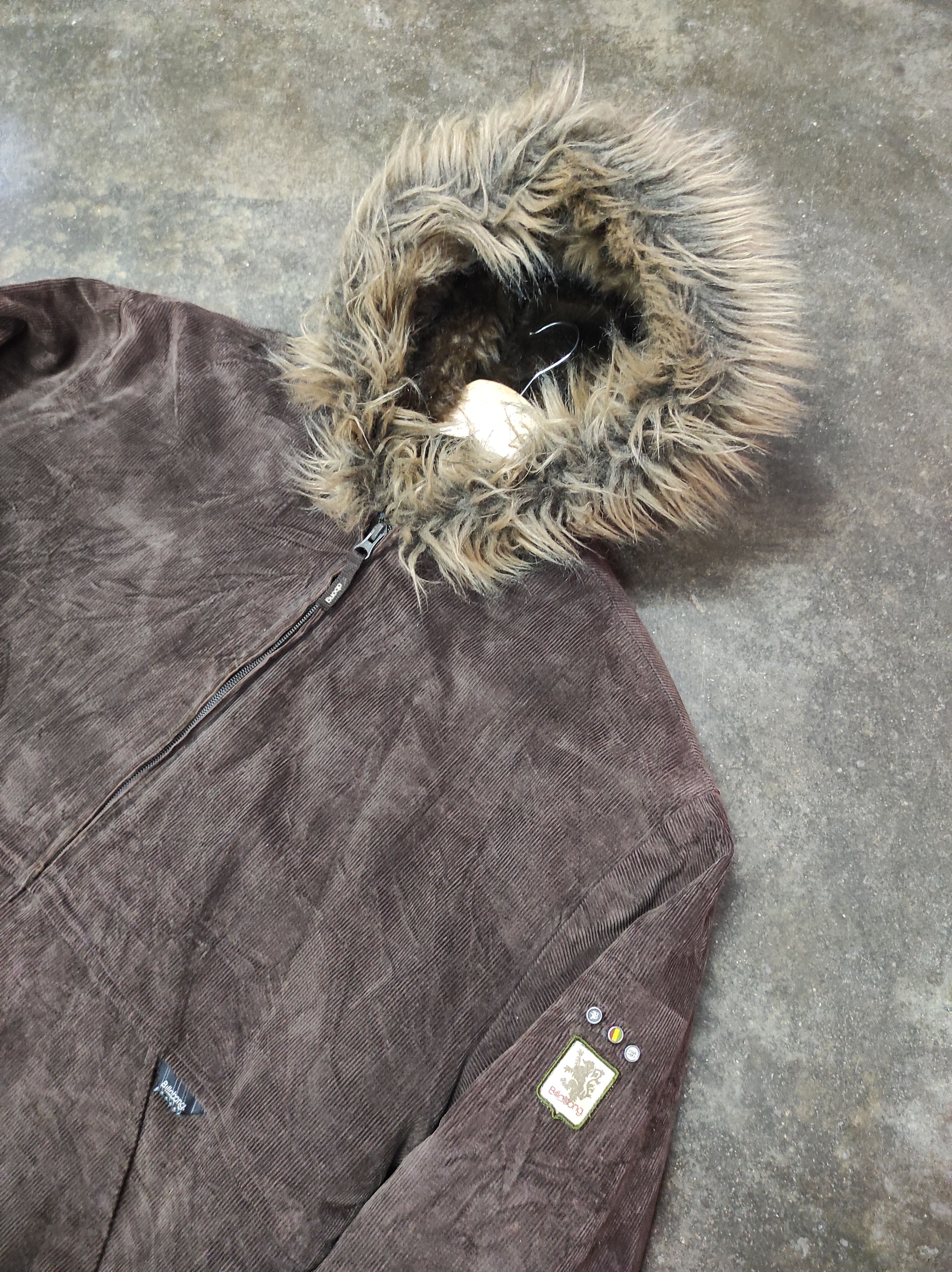 Billabong BILLABONG CORDUROY LINING SHERPA BOMBER JACKET HOODED Size US L / EU 52-54 / 3 - 3 Thumbnail