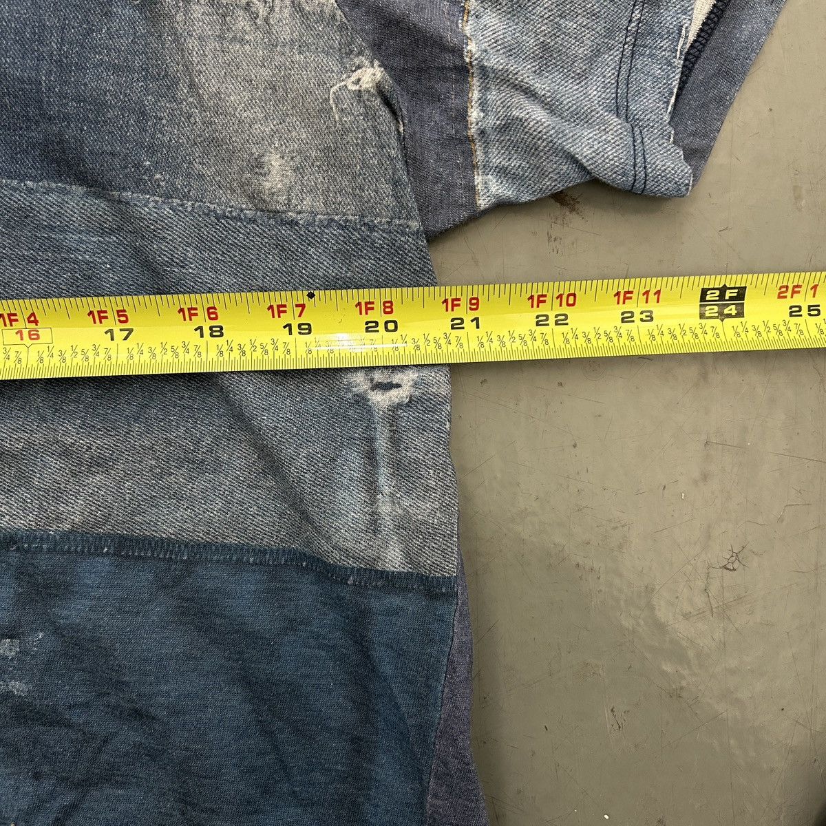 Diesel × Vintage Vintage Diesel denim look tee Size US XL / EU 56 / 4 - 4 Thumbnail