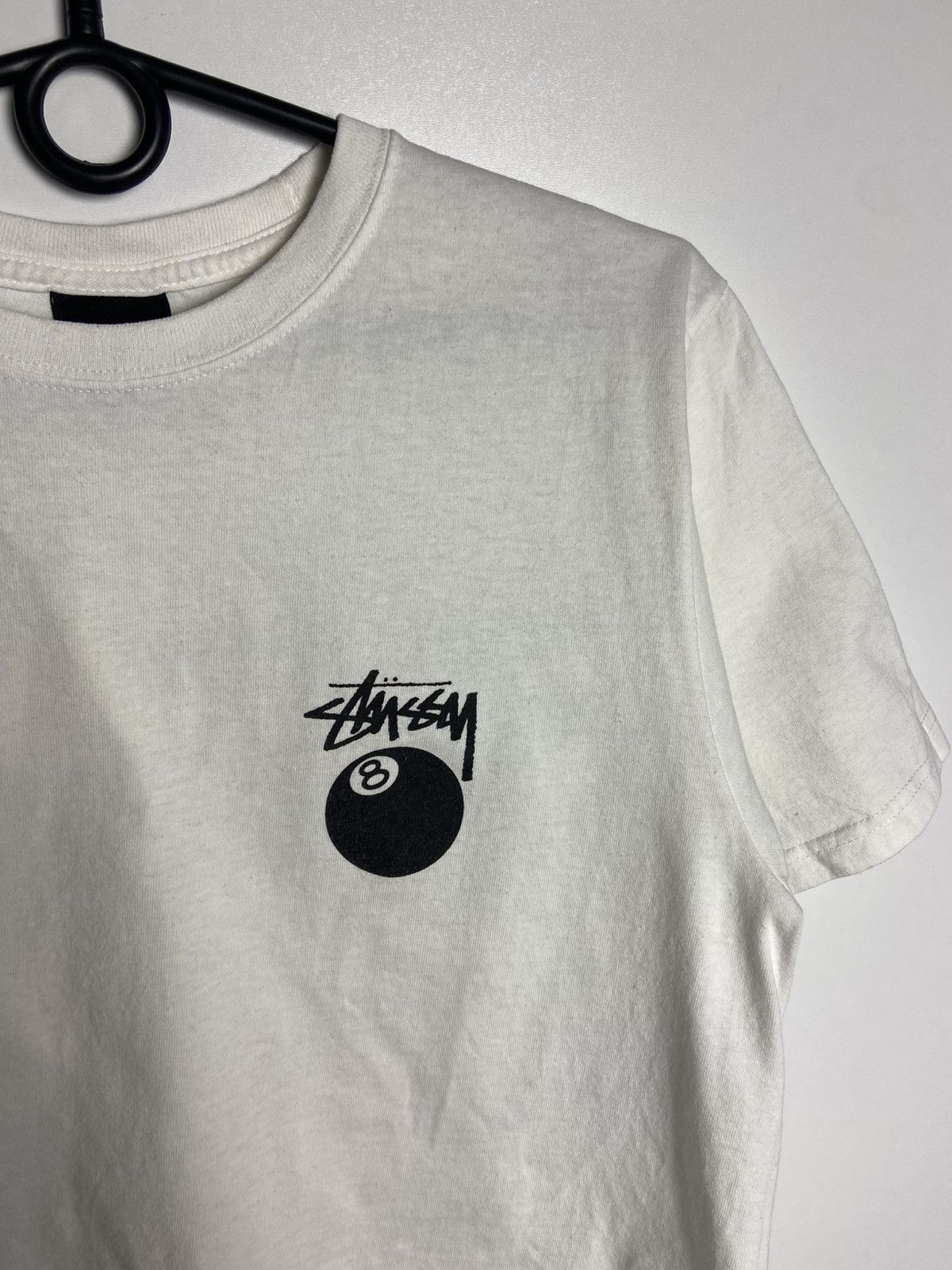 Vision Streetwear Stussy 8 Ball Billiards 1980 Cropped T-Shirt S Size Size US S / EU 44-46 / 1 - 6 Thumbnail