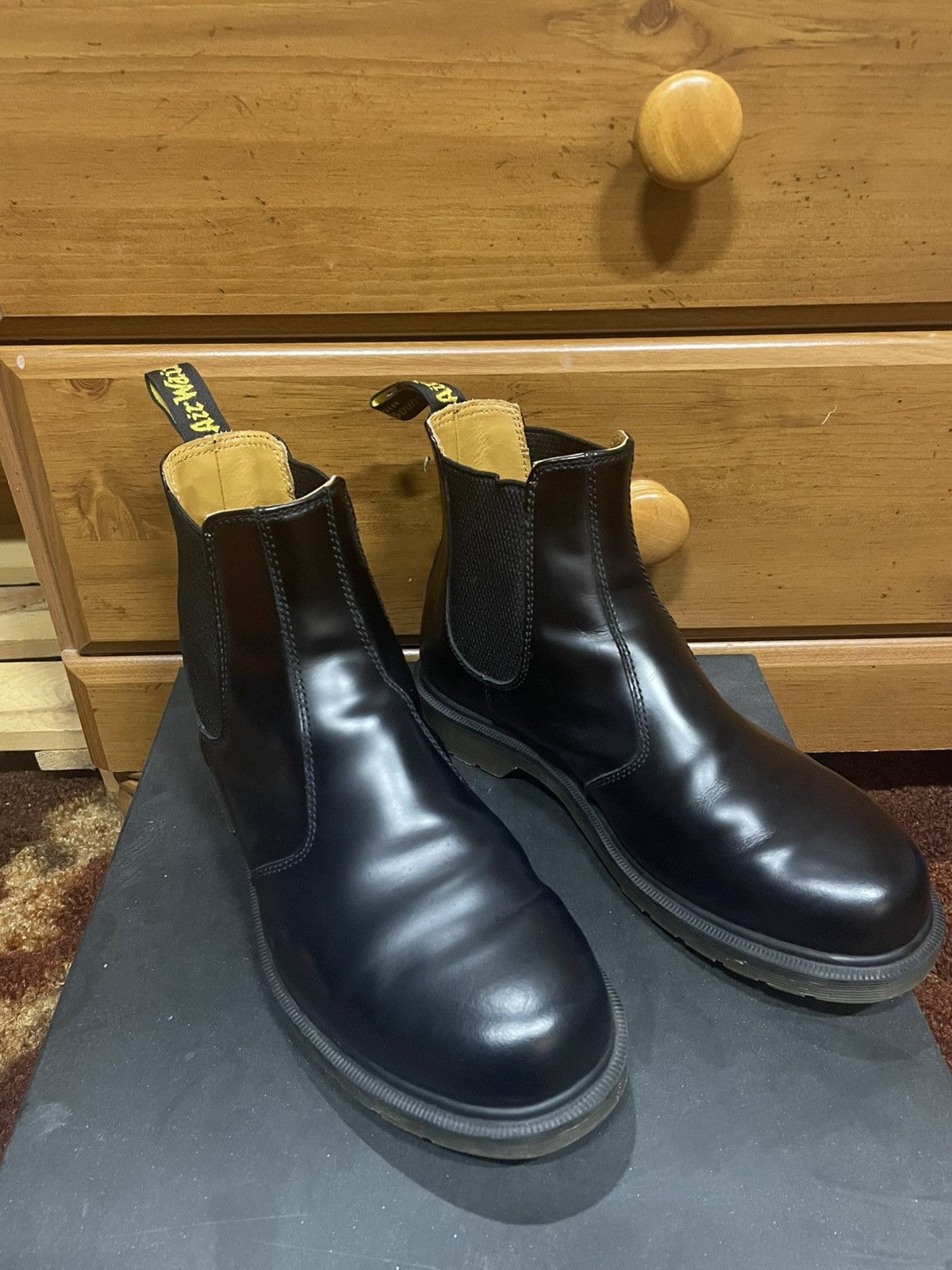 Dr. Martens Dr Martens AirWair All black boot size 9 Size US 9 / EU 42 - 3 Thumbnail