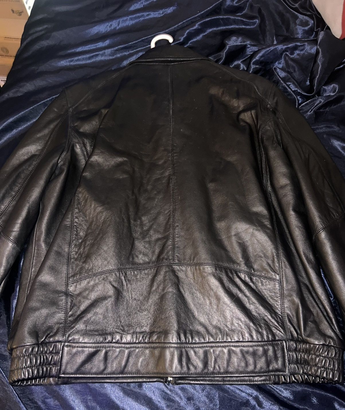 Wilsons Leather Gently used 90s/2000s Wilson Leather Jacket Size US XL / EU 56 / 4 - 4 Thumbnail