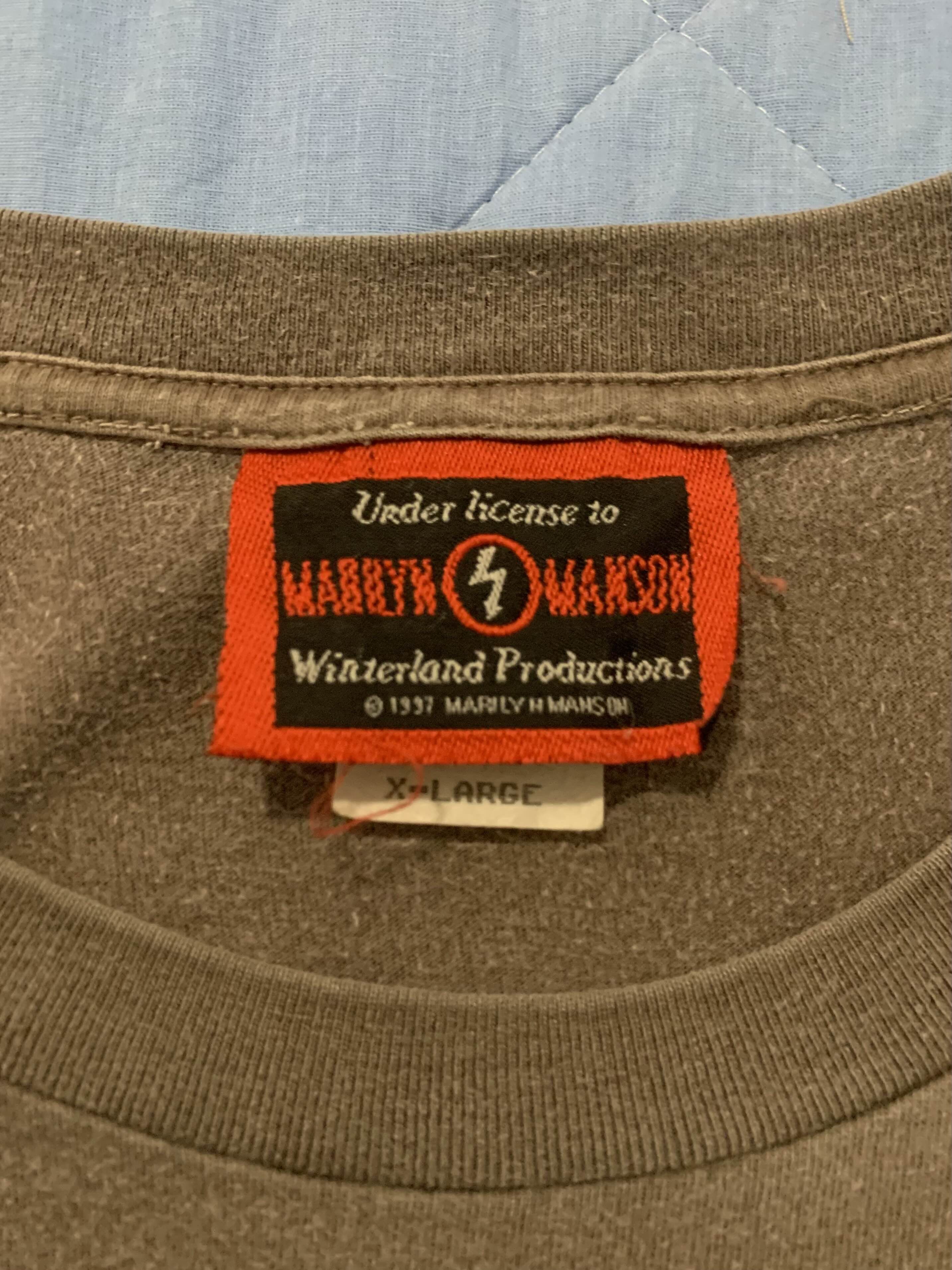 Marilyn Manson Vintage Marilyn Manson Repent Repentou t-shirt - size XL Size US XL / EU 56 / 4 - 3 Thumbnail