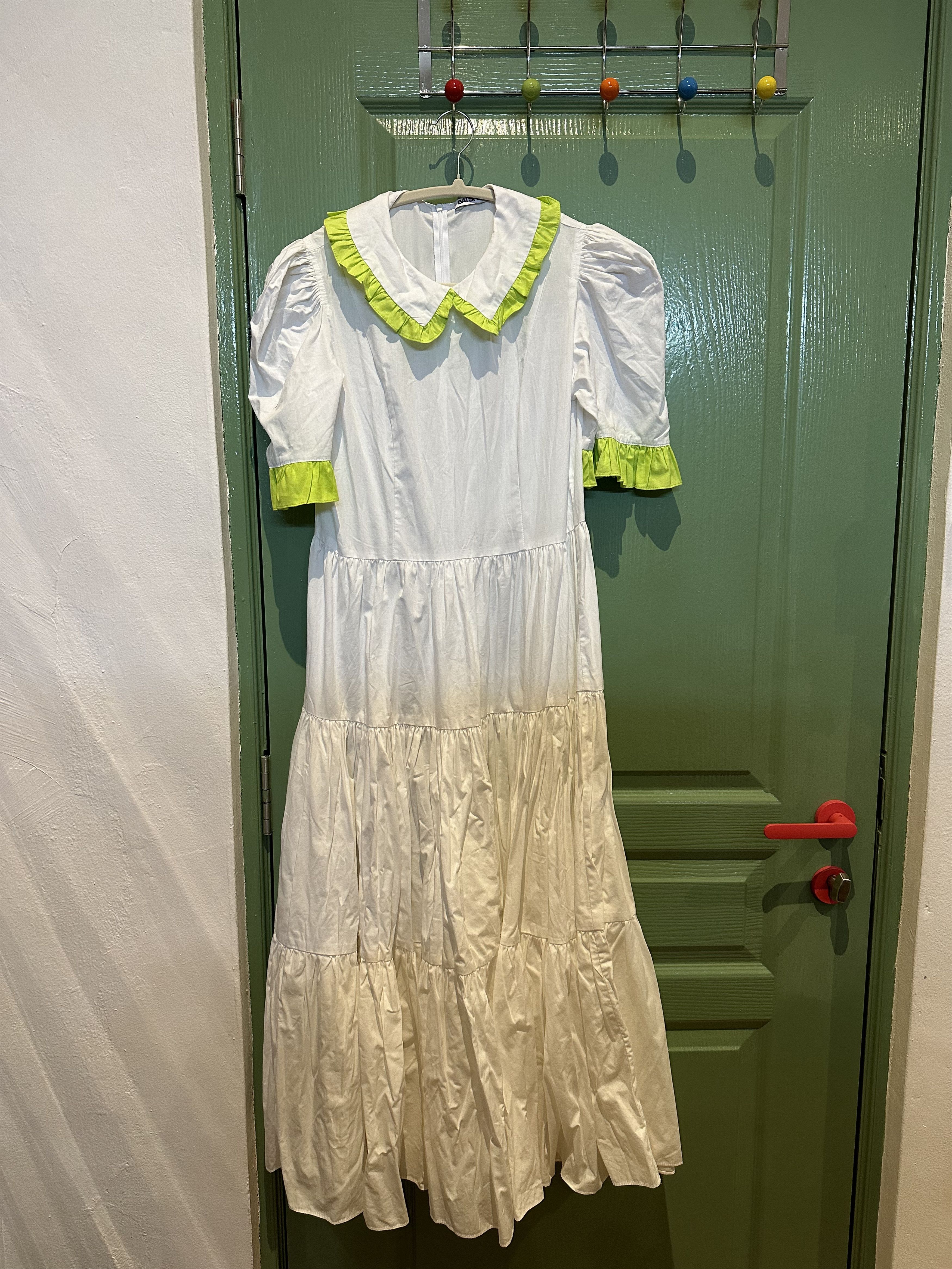 Batsheva Batsheva Lucy ruffled cotton dress. Size M / US 6-8 / IT 42-44 - 6 Thumbnail