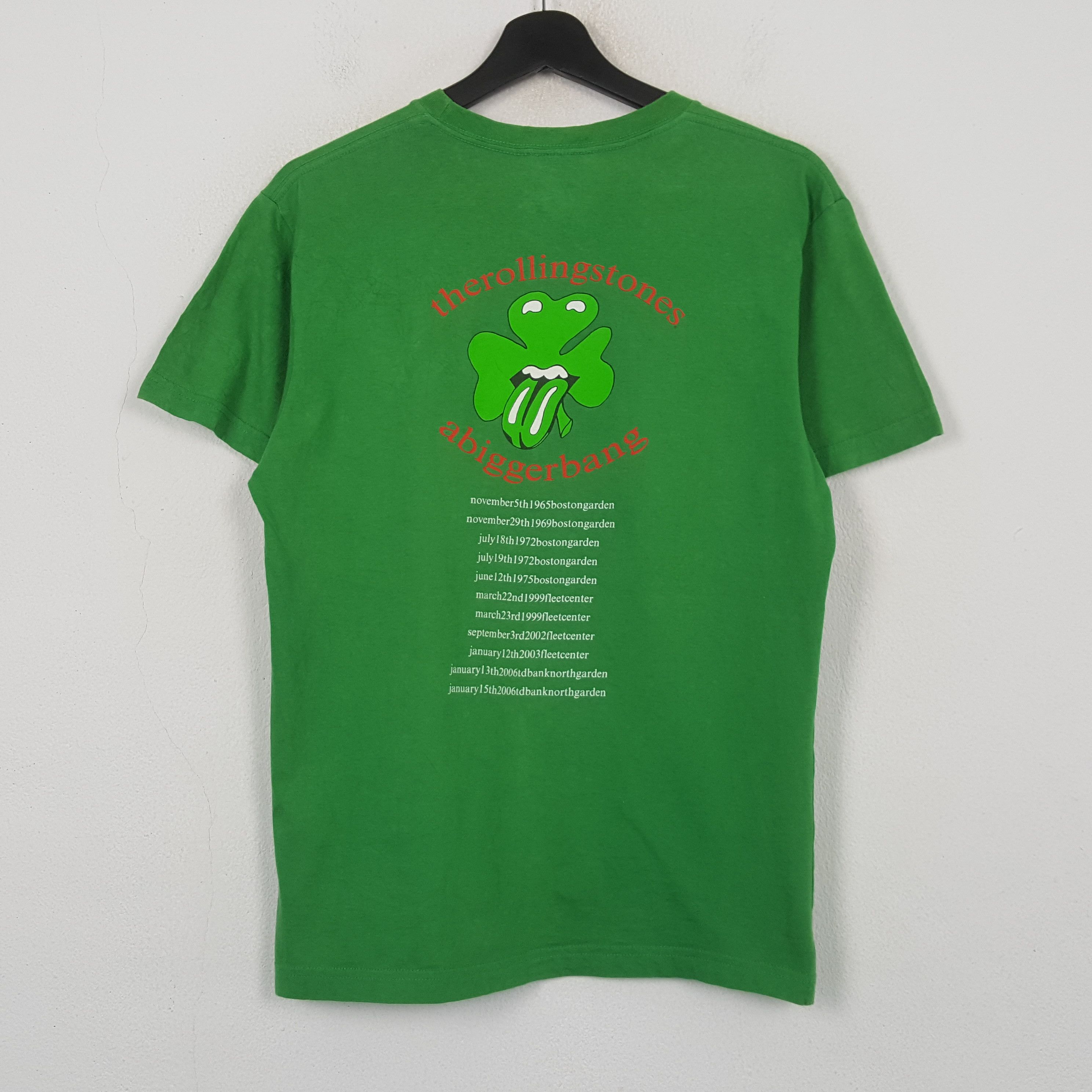 Band Tees The Rolling Stones Boston Rock Band Tshirt RR26 Size US M / EU 48-50 / 2 - 3 Thumbnail