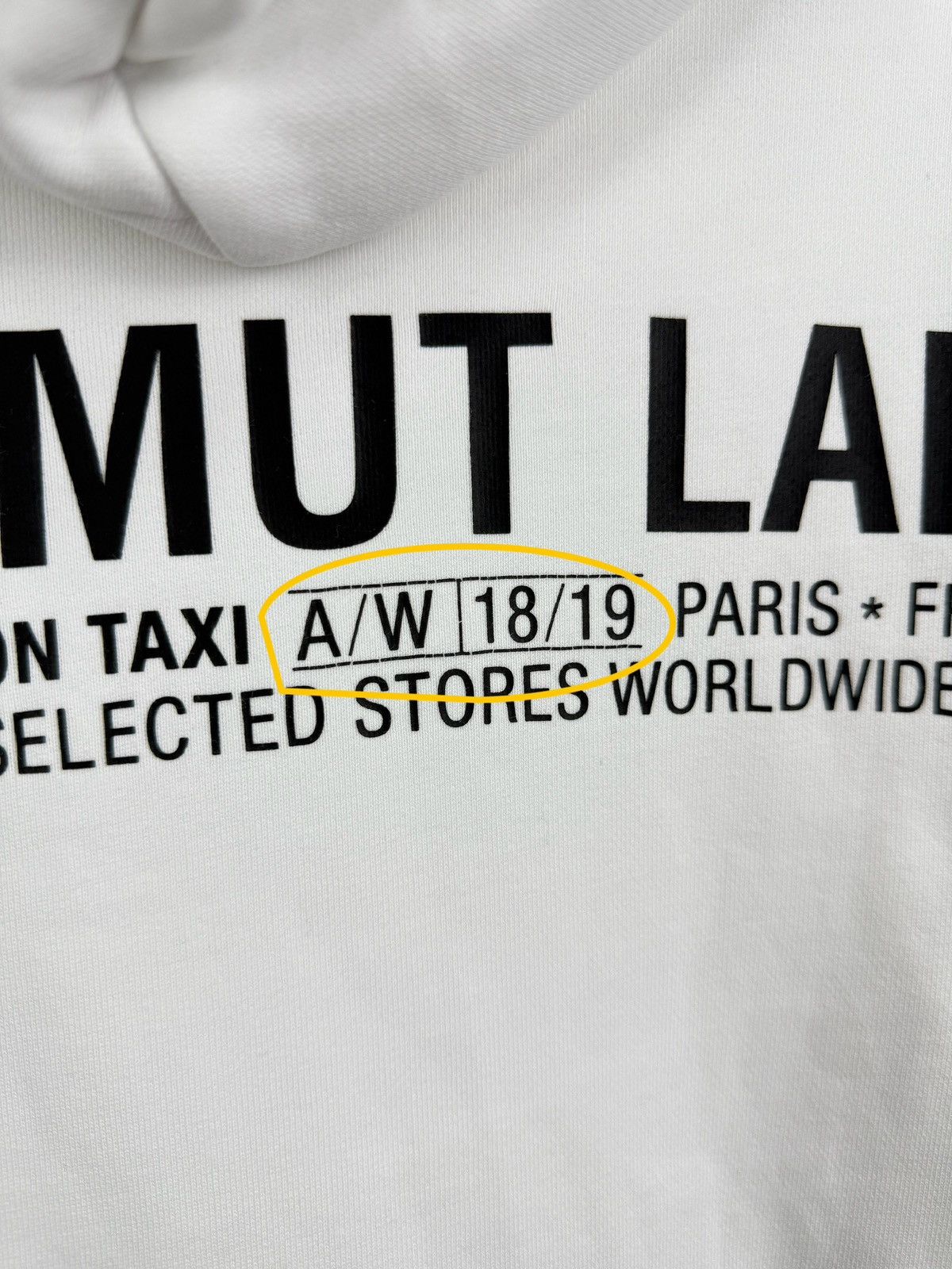 Helmut Lang 🇺🇸 Y2K Helmut Lang Limited Edition Taxi Hoodie AW18/19 Paris Size US S / EU 44-46 / 1 - 16 Thumbnail