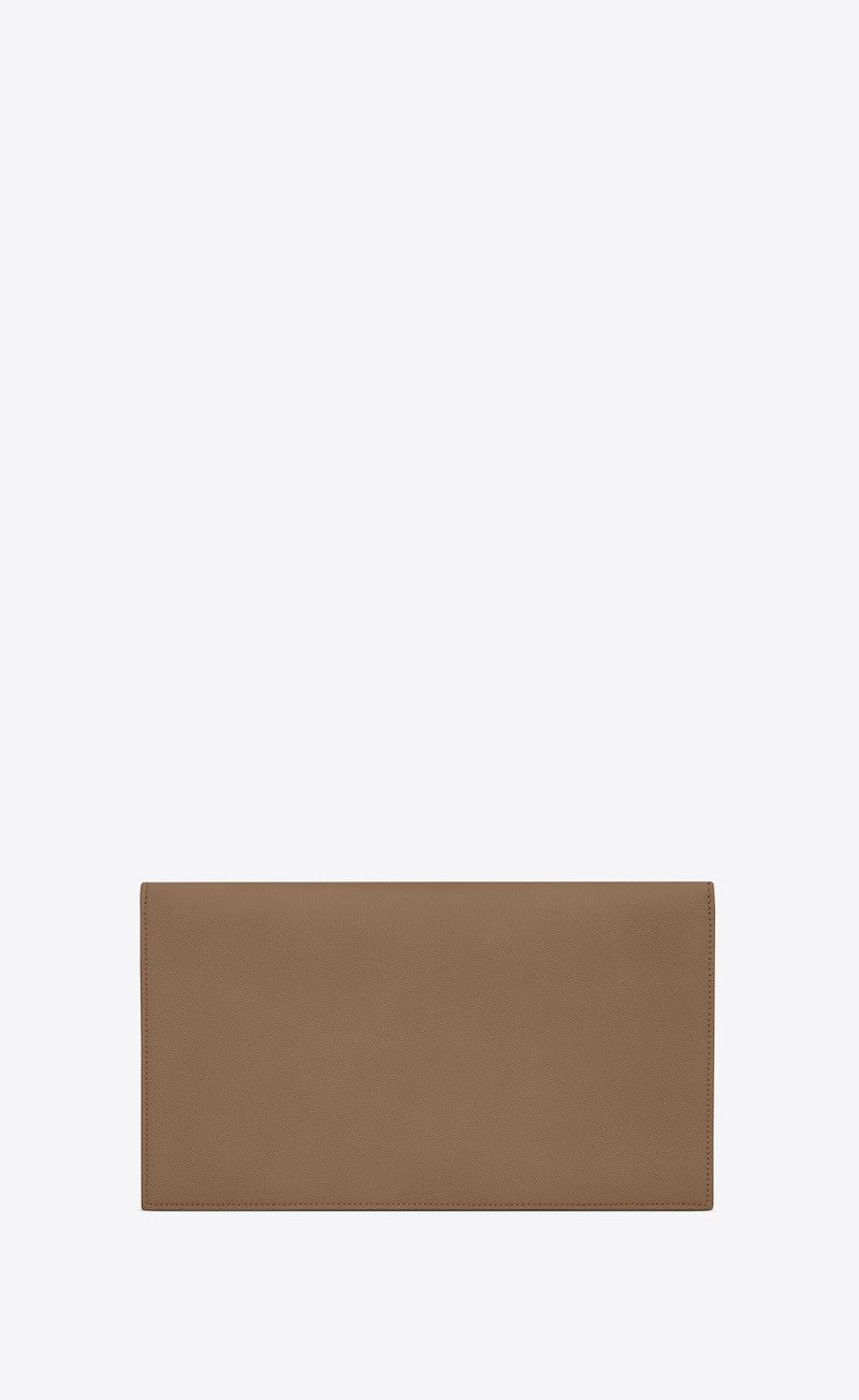 Saint Laurent Paris o1s1wg111225 565739 Size: OS / Uptown Pouch in Leather Size ONE SIZE - 2 Thumbnail