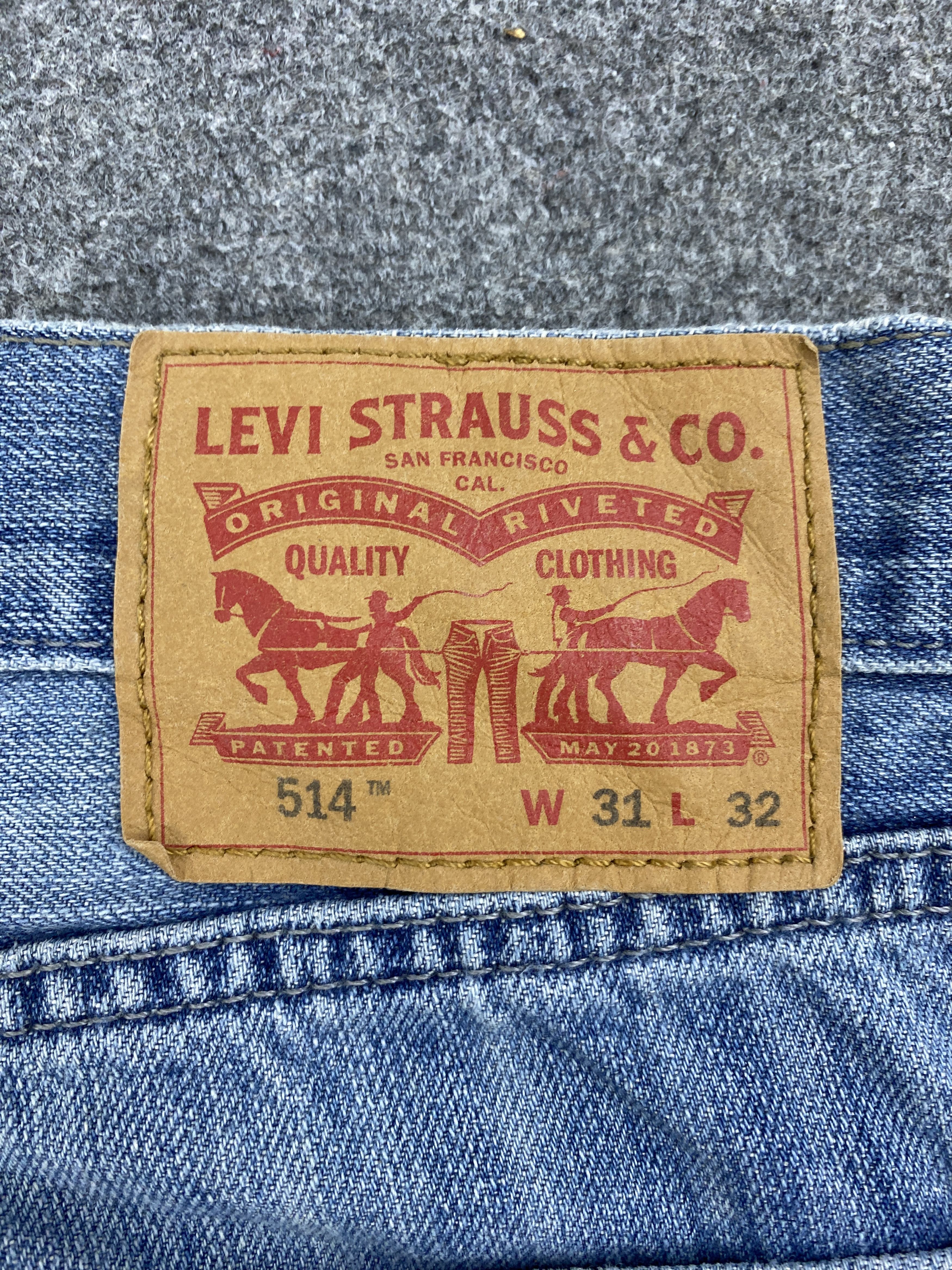 Levi's × Vintage Splatter Paint Vintage Levis 514 Jeans Size US 31 - 5 Thumbnail