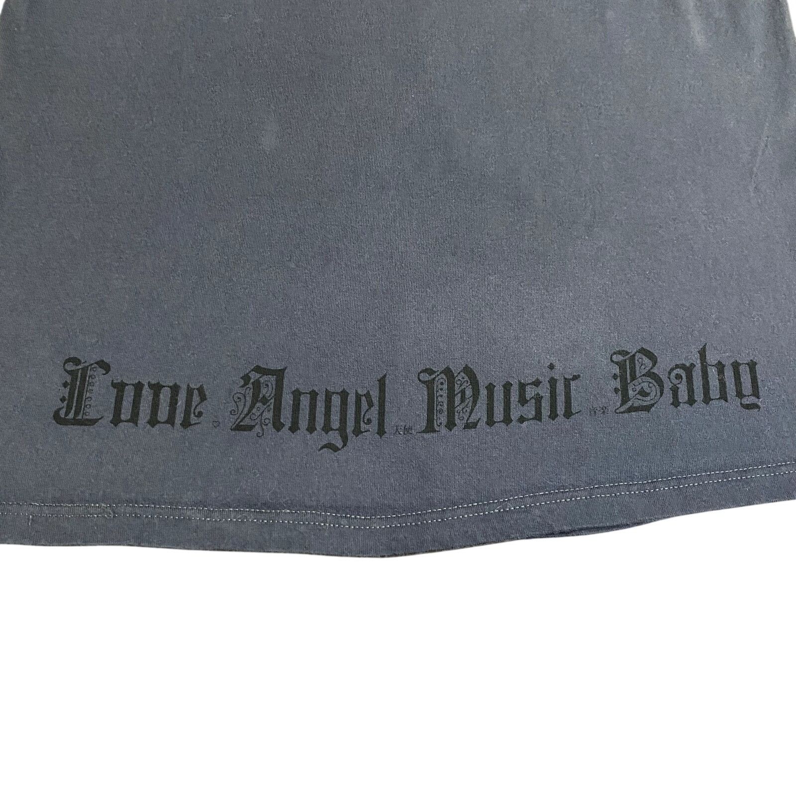 Fruit Of The Loom Y2K Mallgoth Grunge Punk Emo Rock Graphic Tee Shirt sz M Size US M / EU 48-50 / 2 - 11 Thumbnail