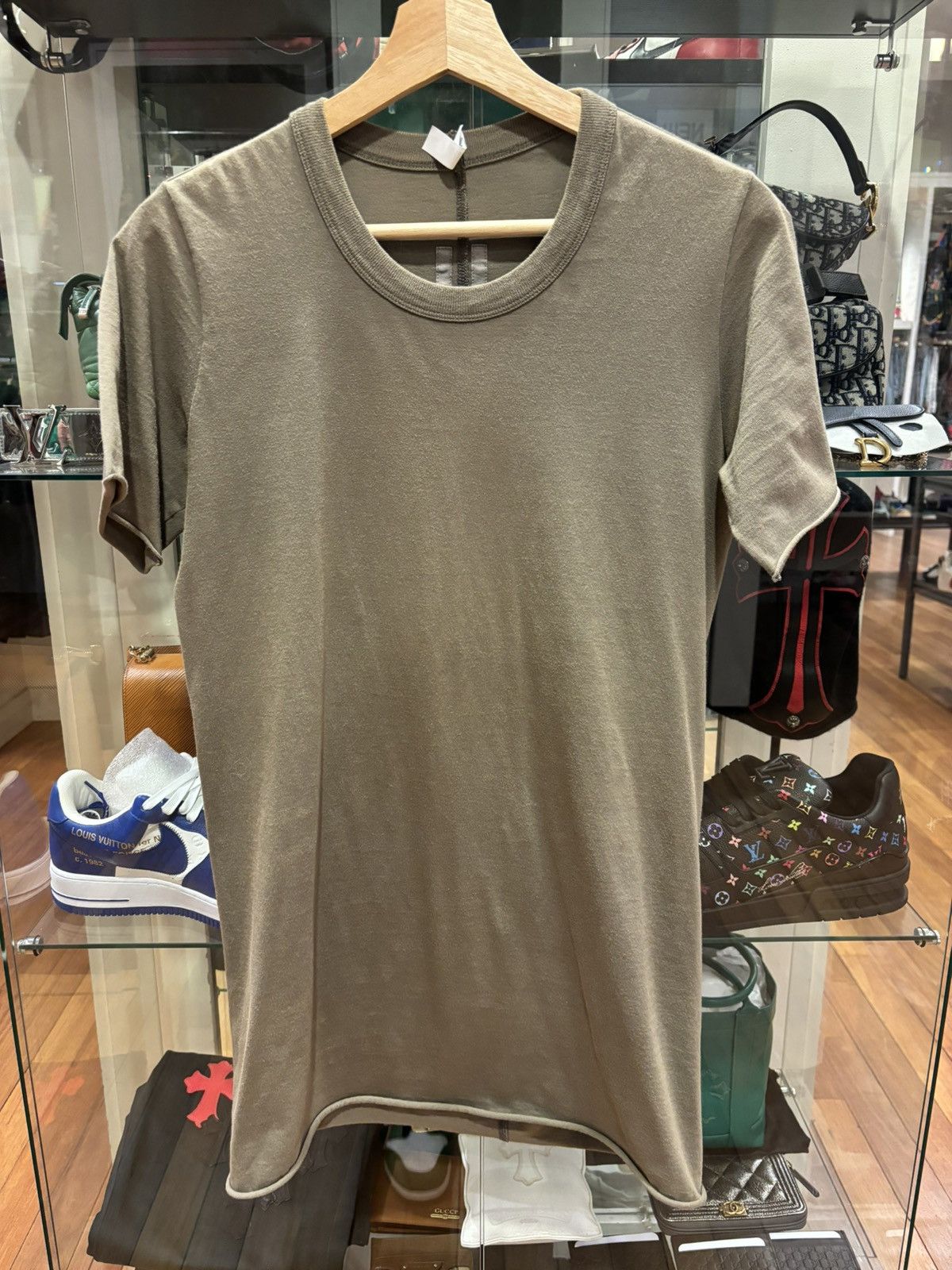 Rick Owens Rick Owens Long Tee Size US S / EU 44-46 / 1 - 1 Thumbnail
