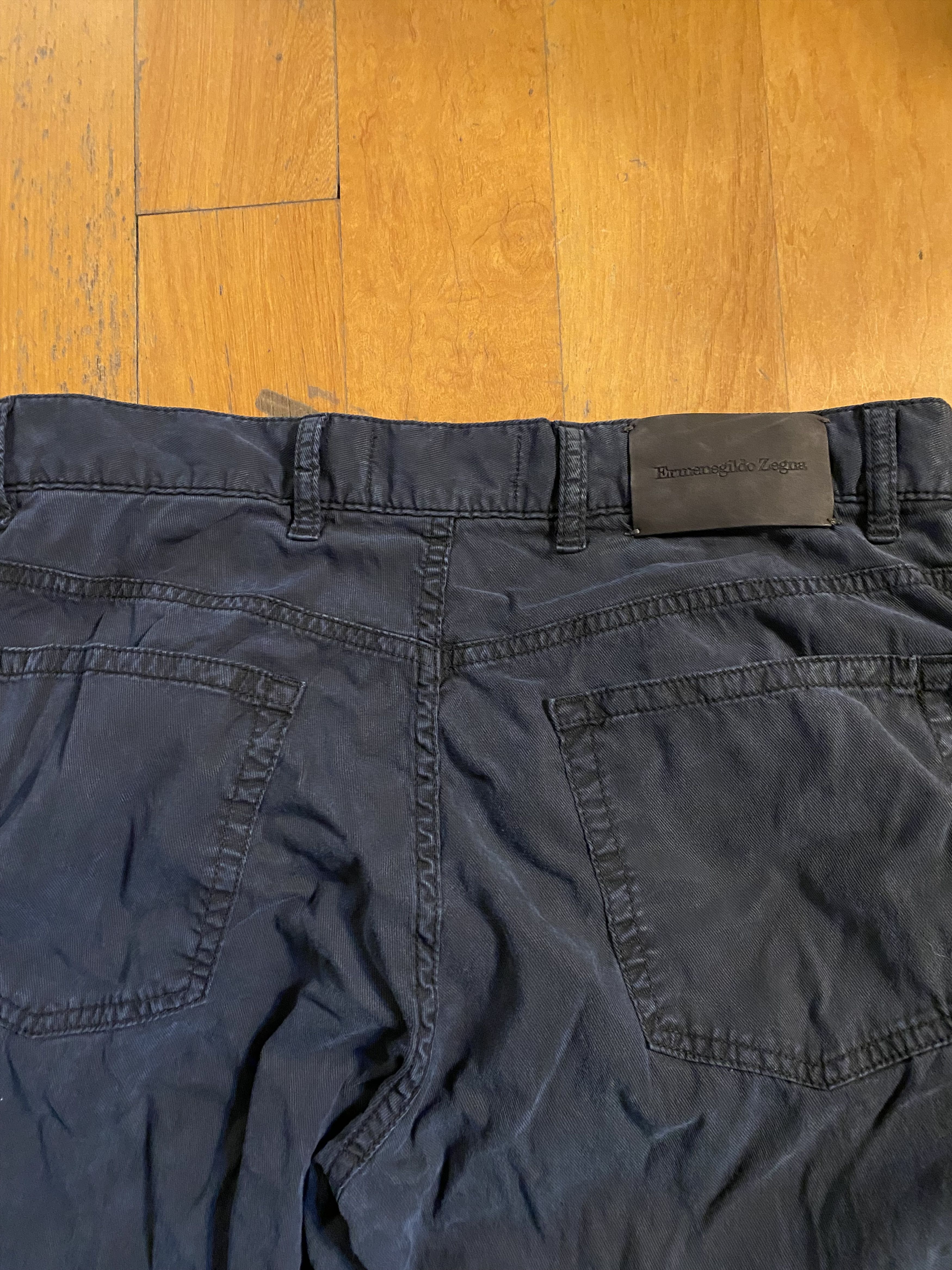 Ermenegildo Zegna zegna black slacks Size US 32 / EU 48 - 4 Thumbnail
