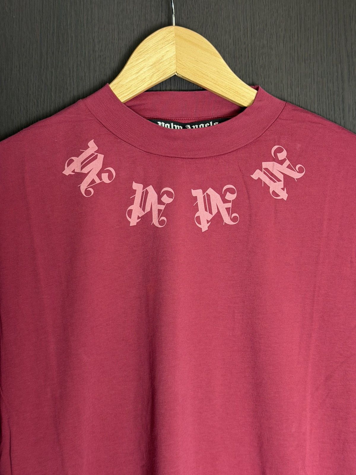 Palm Angels Palm Angels Statement Monogram T-shirt *NEW* Size US L / EU 52-54 / 3 - 8 Thumbnail