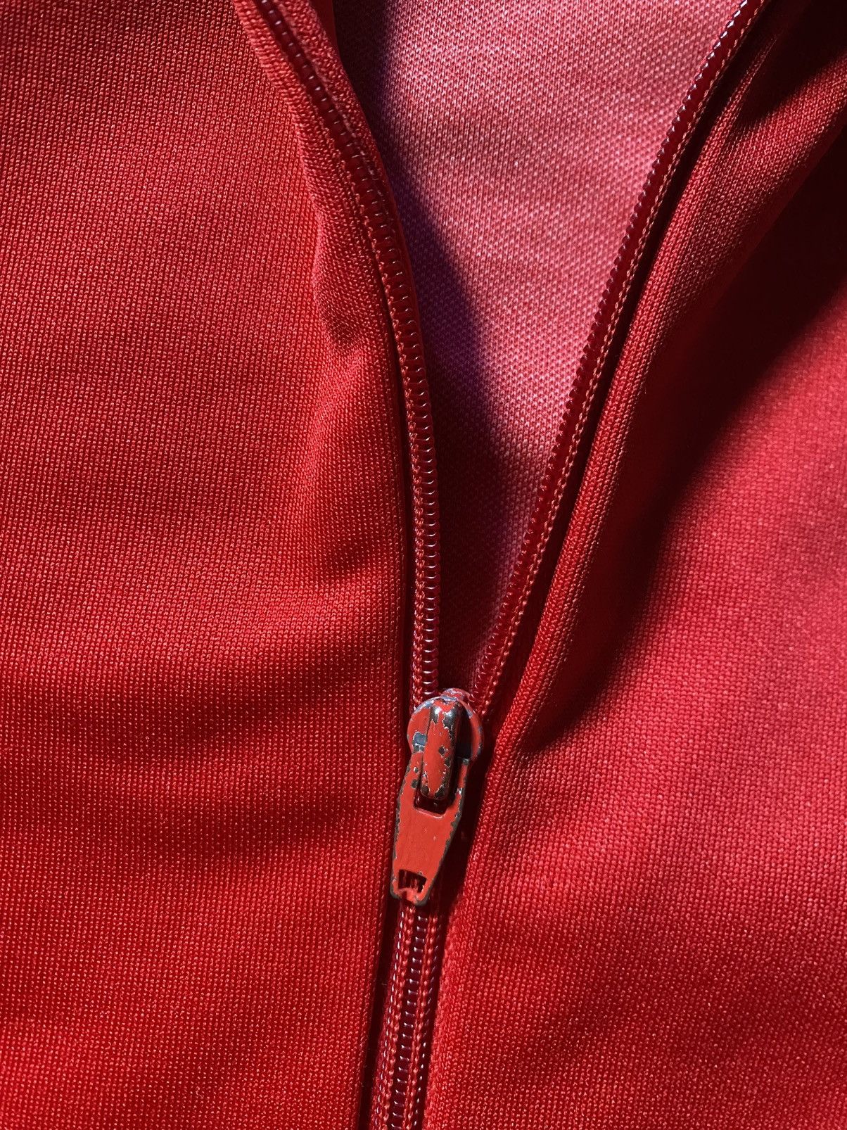Adidas Adidas Vintage 80s Track Jacket Descente Polyester Red Used Size US S / EU 44-46 / 1 - 5 Thumbnail