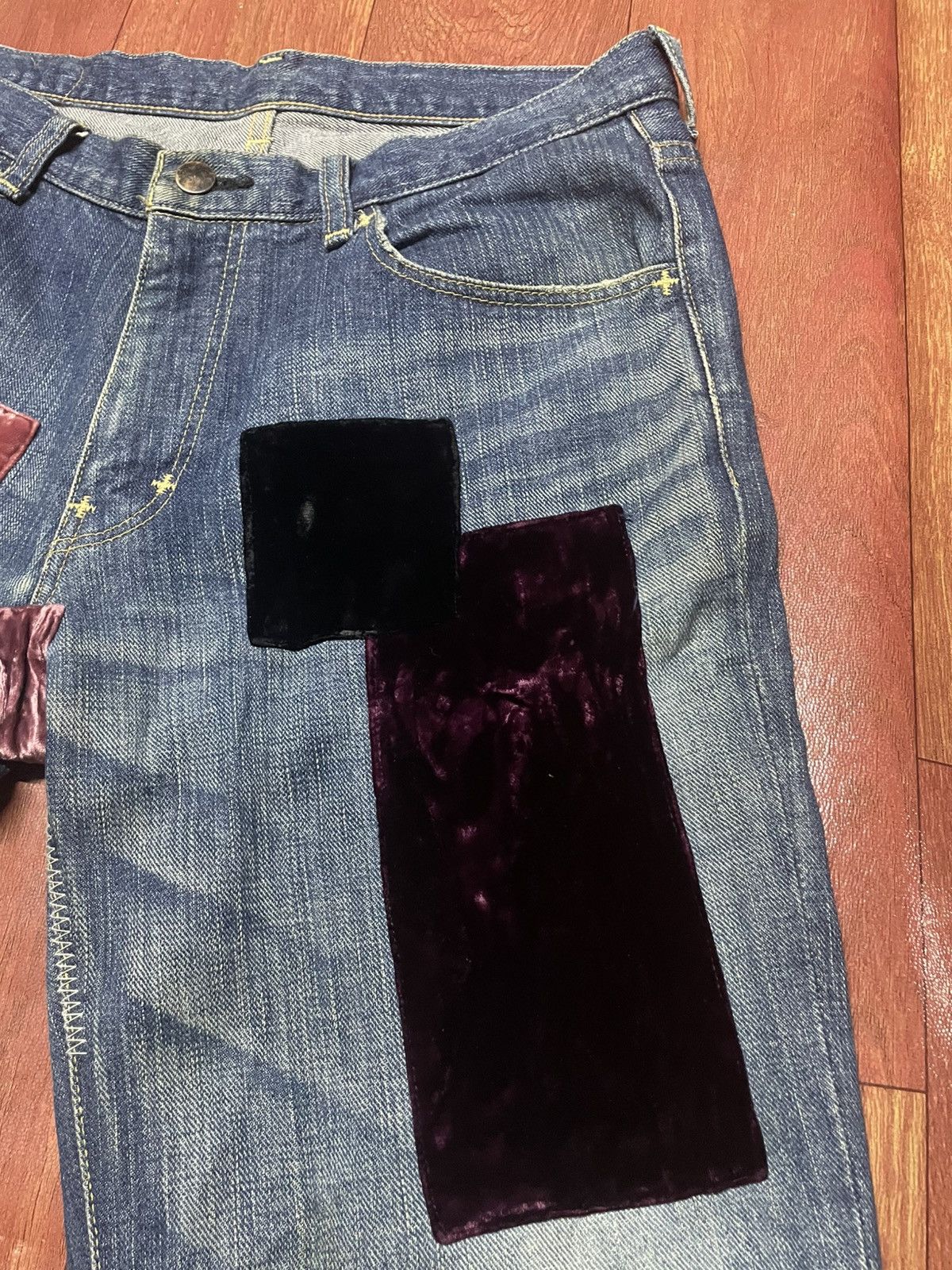 Number (N)ine Number nine ss03 kurt style i’m so sick distressed jeans Size US 32 / EU 48 - 3 Thumbnail