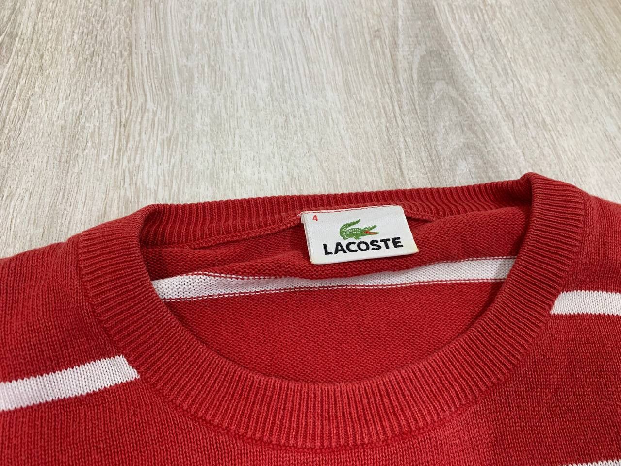 Lacoste Mens vintage sweater Lacoste Size 4 Size US M / EU 48-50 / 2 - 4 Thumbnail