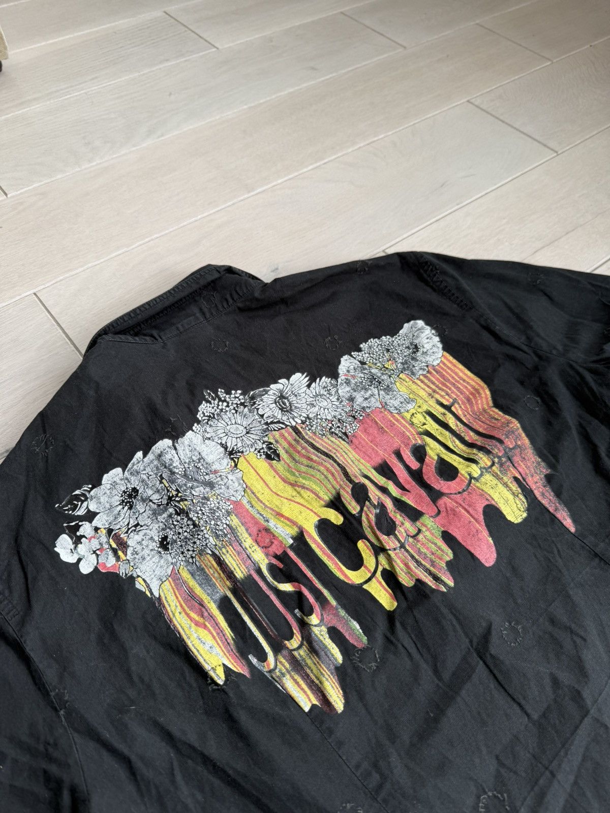 Just Cavalli Just Cavalli Shirt Short Sleeve Size US XL / EU 56 / 4 - 1 Thumbnail