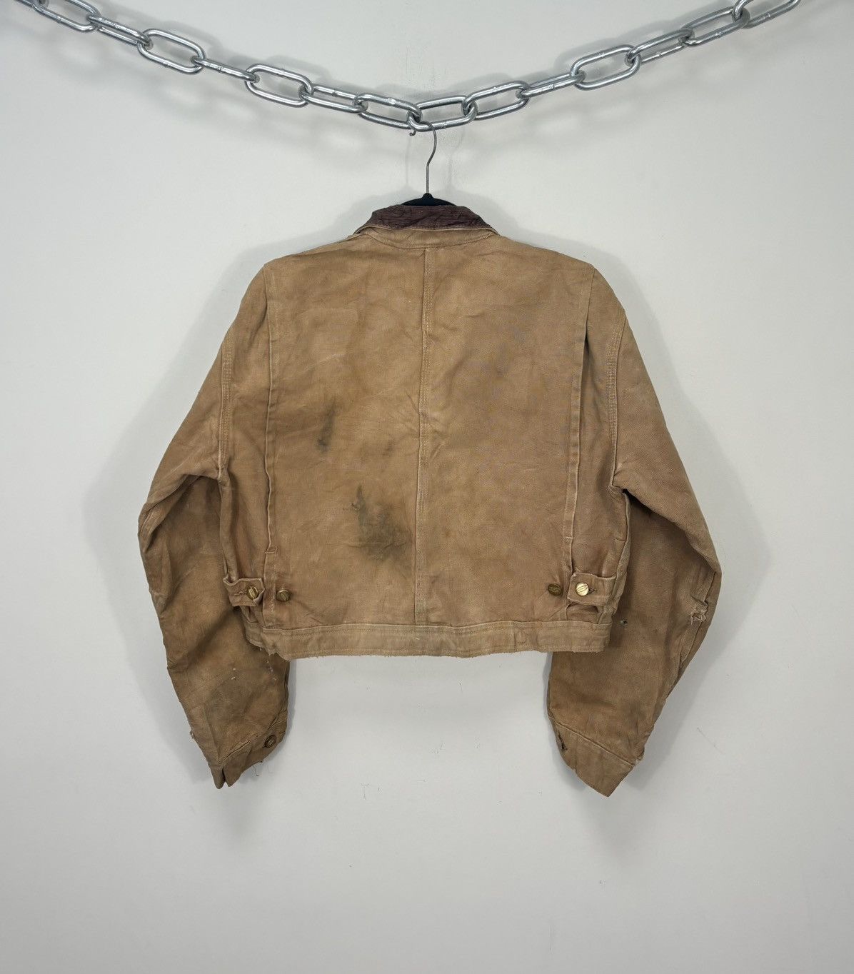 Carhartt Vintage Carhartt USA 80s Faded Boxy Cropped Detroit Jacket Size US M / EU 48-50 / 2 - 17 Thumbnail