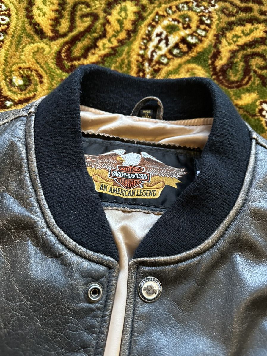 Harley Davidson Vintage Harley Davidson USA Pride Leather Jacket Vietnam 🇻🇳 Size US M / EU 48-50 / 2 - 6 Thumbnail