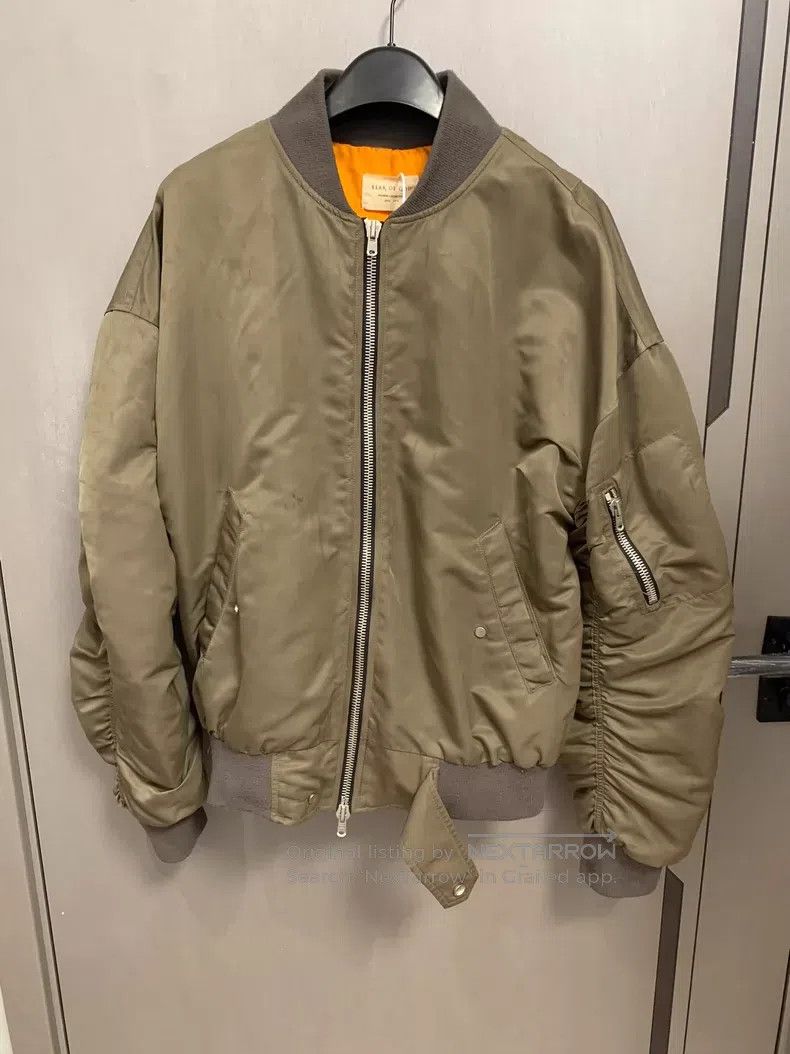 Fear of God Fear of God Nylon bomber jacket Size US S / EU 44-46 / 1 - 1 Thumbnail