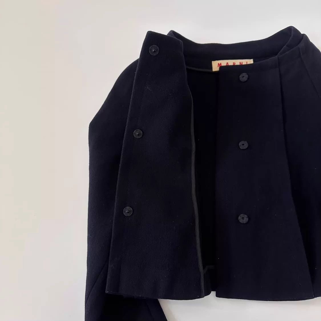 Marni Marni Vintage Wool Short Structured Leg-Lengthening Size S / US 4 / IT 40 - 3 Thumbnail