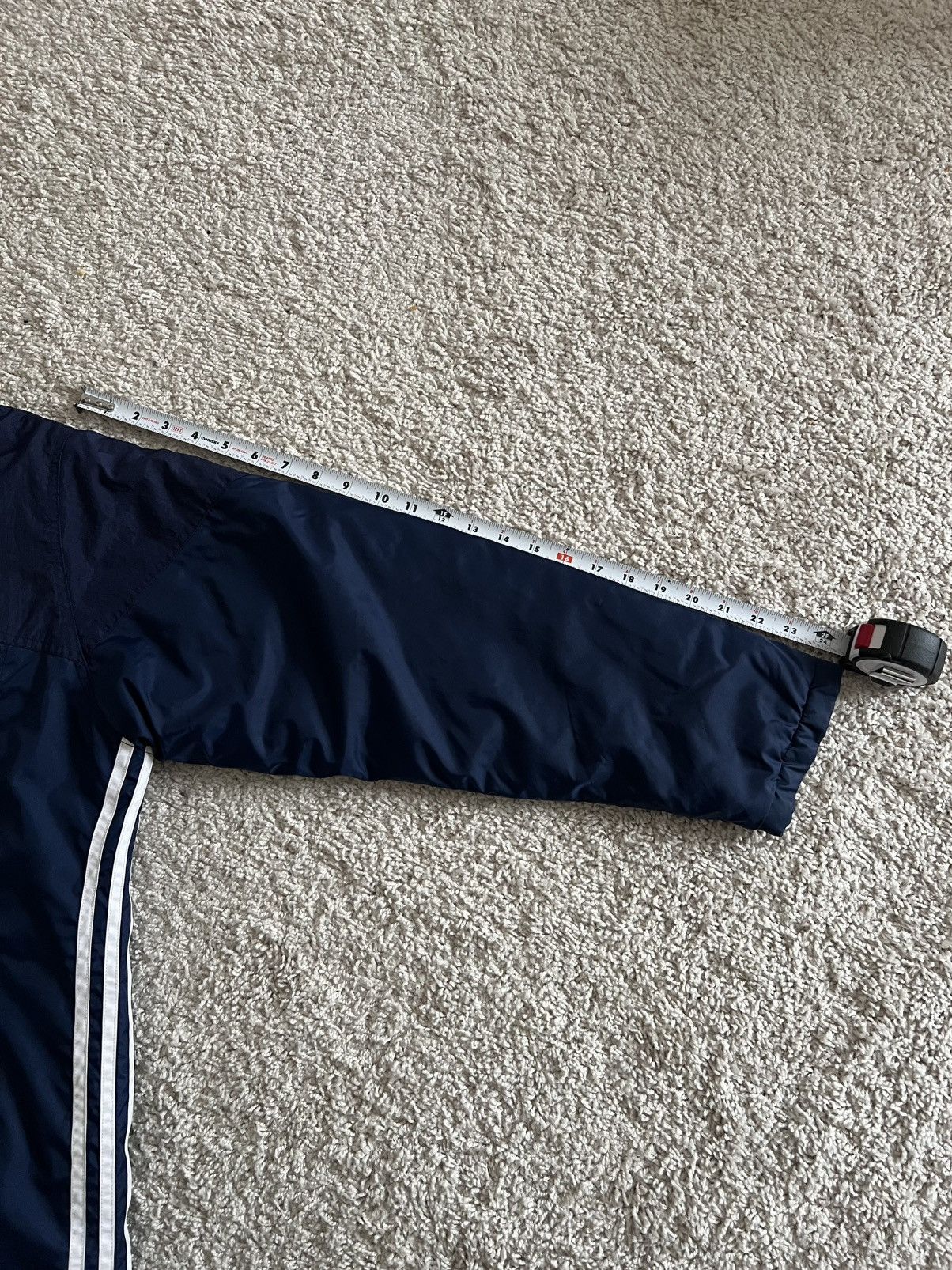 Adidas × Vintage Adidas Vintage Puffer Jacket - Blue - XL Girls Size XL / US 12-14 / IT 48-50 - 10 Thumbnail