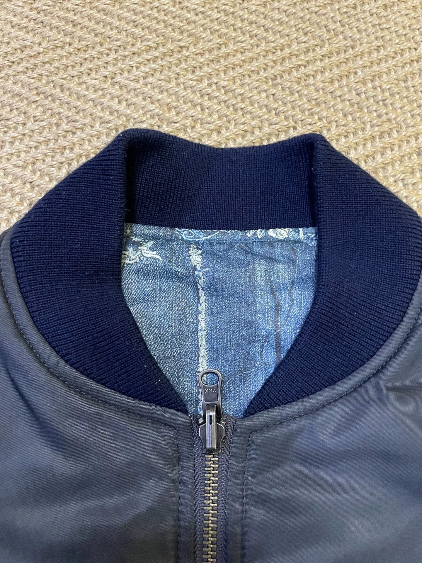 Vanquish DENIM BY VANQUISH x FRAGMENT 2Sided Jacket Bk/Bl M Size US M / EU 48-50 / 2 - 4 Thumbnail