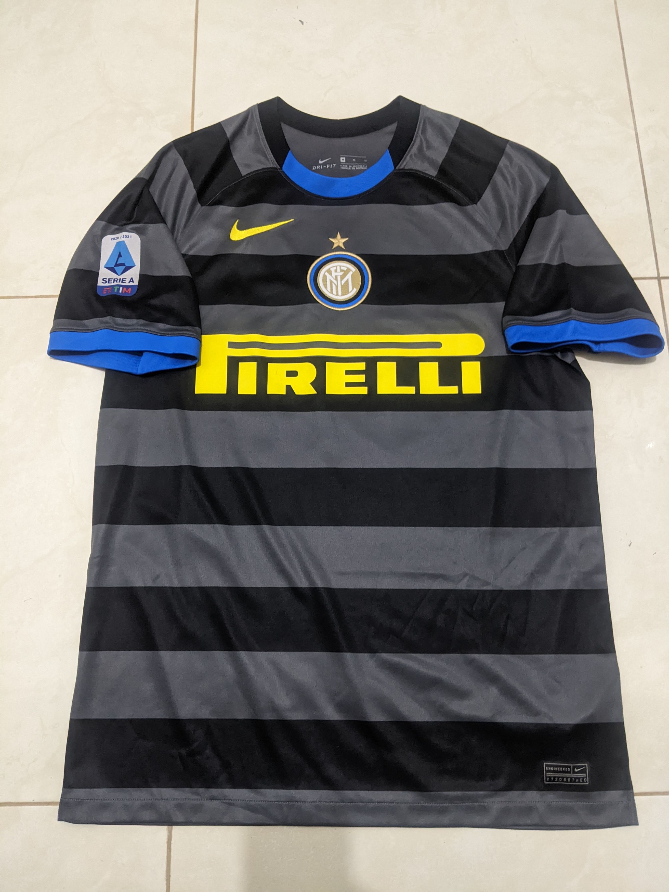 Inter Milan Third 2020-21 BROZOVIC Jersey football shirt