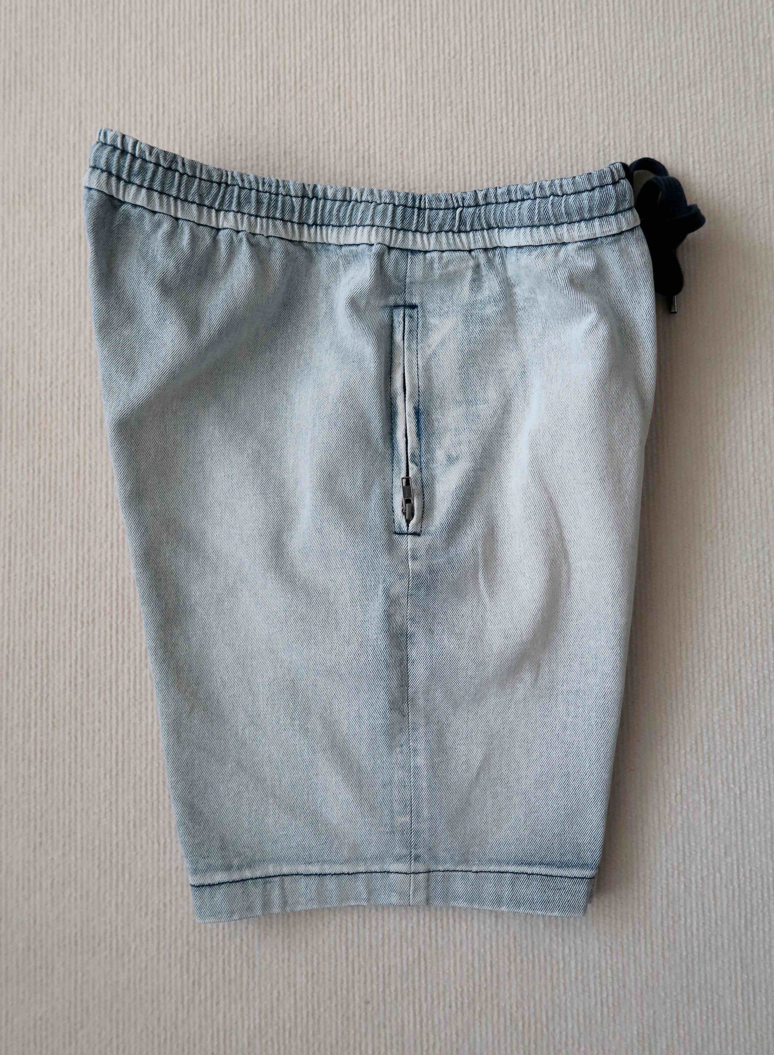 3.1 Phillip Lim 3.1 Phillip Lim Washed Faded Denim Jeans Shorts Size US 34 / EU 50 - 8 Thumbnail
