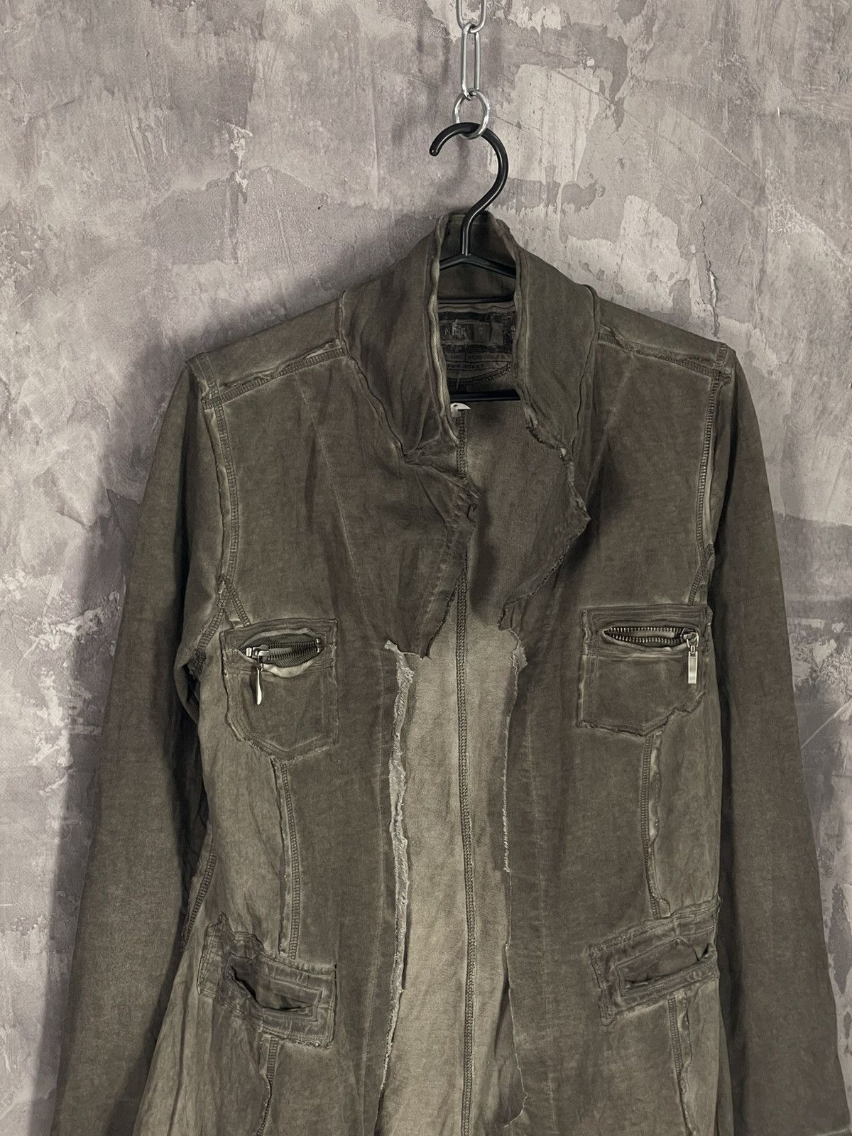 20471120 × Diesel × Japanese Brand Vintage Y2K Diesel Style Distressed Long Sleeve Top Size S / US 4 / IT 40 - 7 Thumbnail