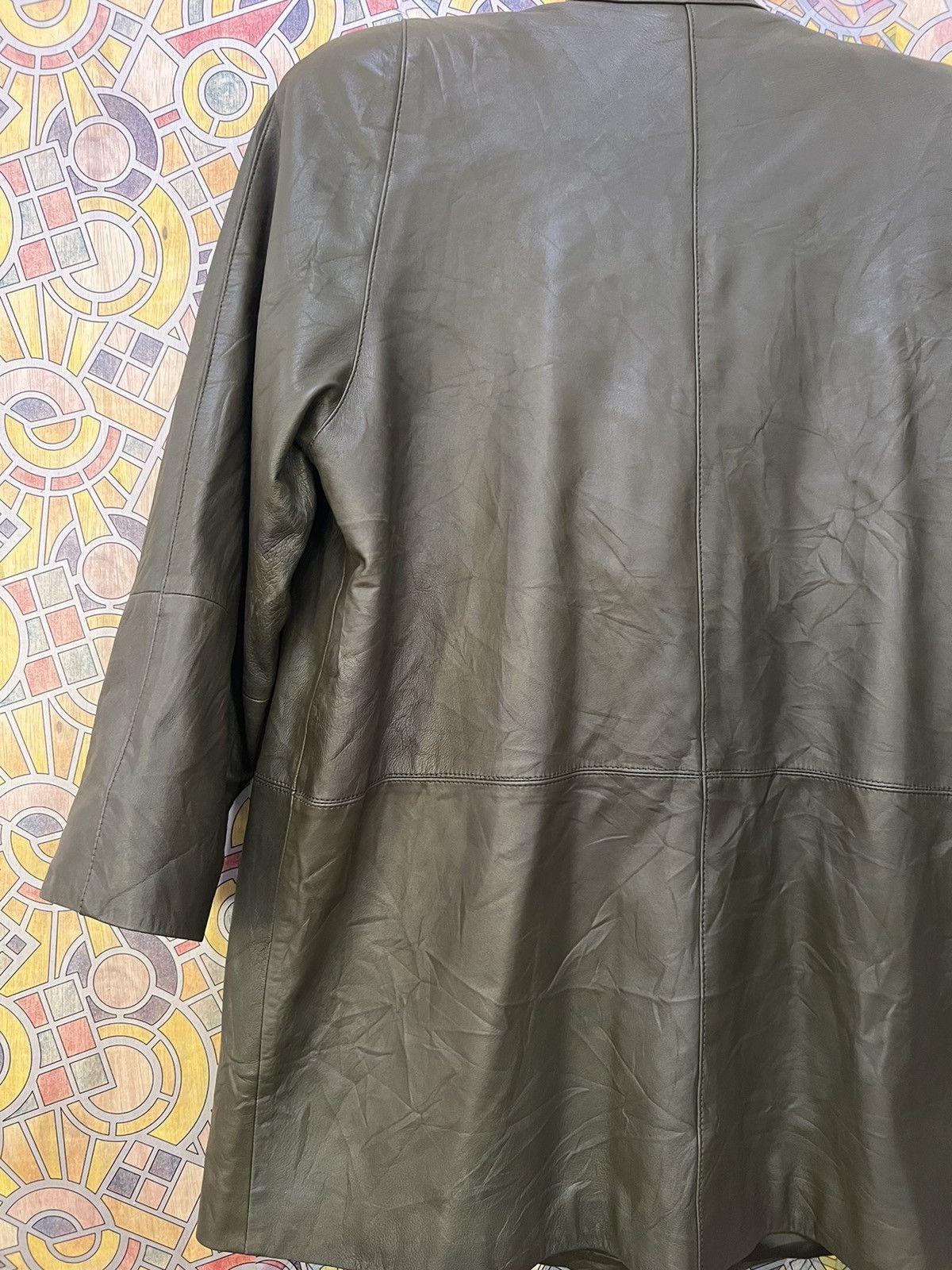 Japanese Brand × Leather 90s Vintage Marie Clair Lamb Leather Coat Marie Claire. GJ37 Size US L / EU 52-54 / 3 - 10 Thumbnail