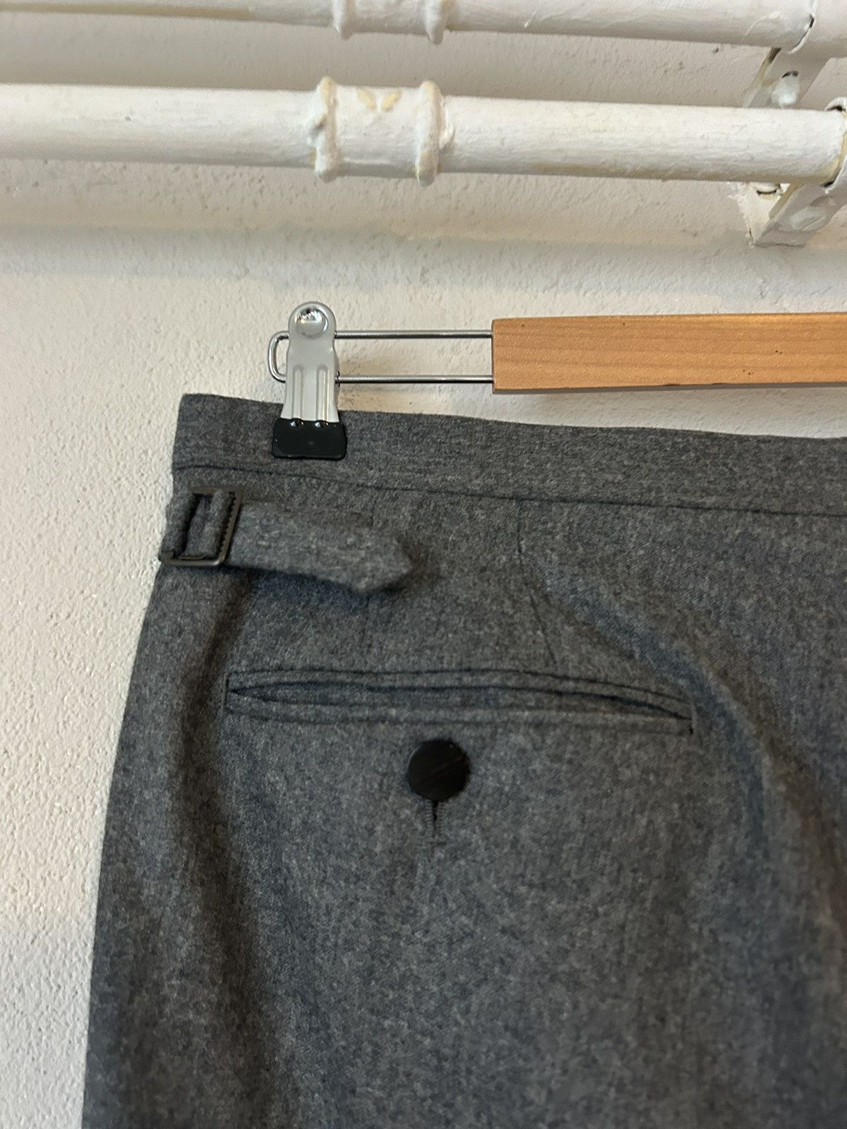 Lanvin Lanvin Wool Trousers - Size 50 Size US 34 / EU 50 - 7 Thumbnail