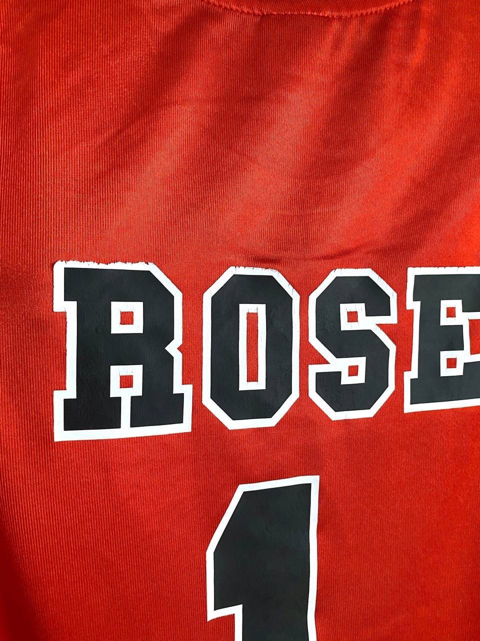 NBA Chicago Bulls Vintage Basketball Jersey #1 DERRICK ROSE, M-L Size US M / EU 48-50 / 2 - 12 Thumbnail