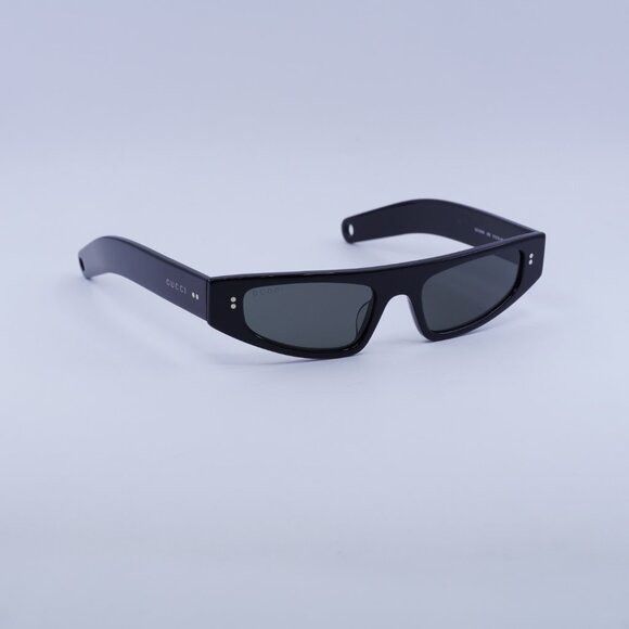 Gucci Gucci GG1634S 006 Sunglasses Black Cat Eye Frame, Grey Size ONE SIZE - 5 Thumbnail