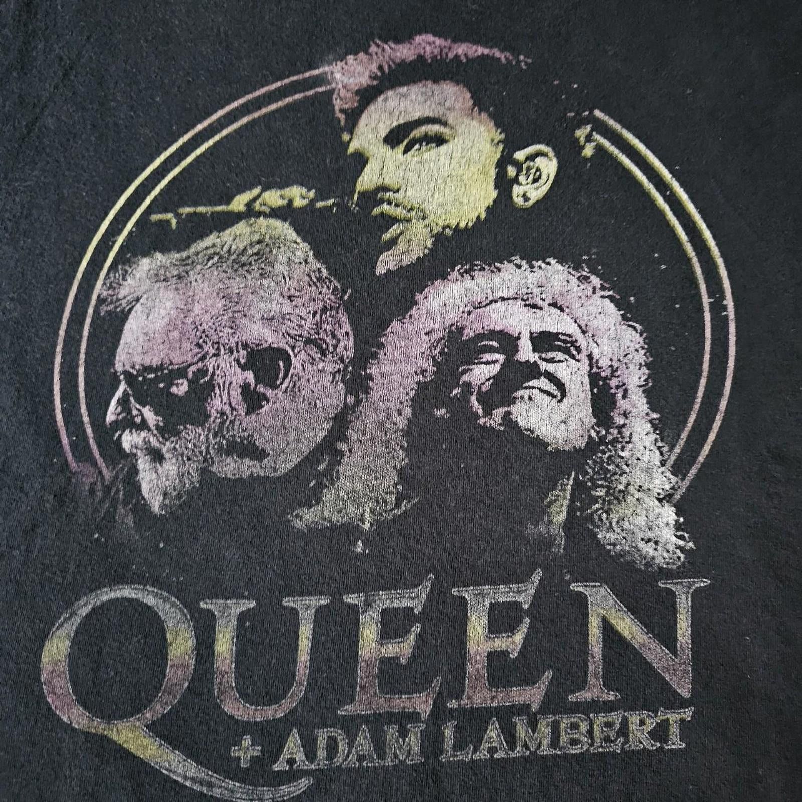 Designer Queen Adam Lambert Concert XL Band Tee Size US XL / EU 56 / 4 - 2 Thumbnail