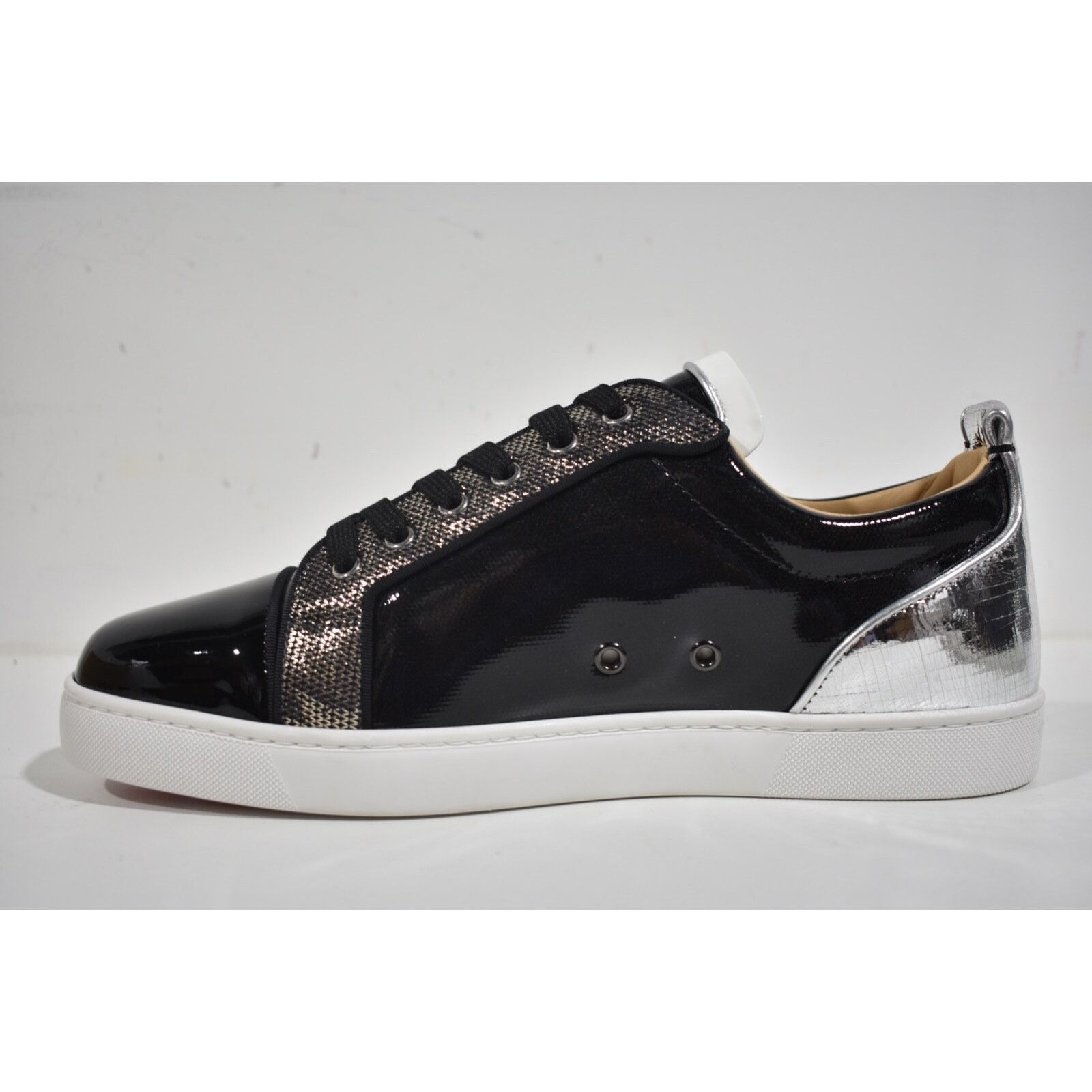 Christian Louboutin Christian Louboutin Louis Junior Orlato Flat Black Patent Size US 10 / EU 43 - 9 Thumbnail