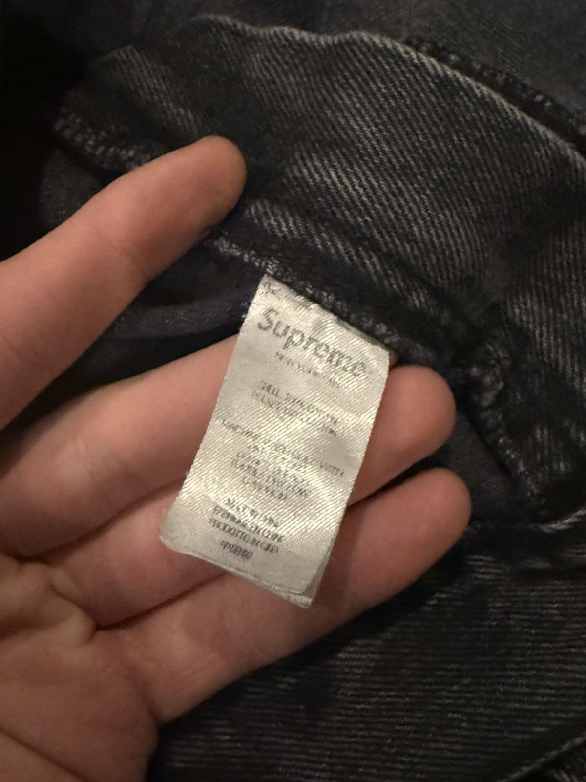 Supreme Supreme Workwear Denim Pant Size US 34 / EU 50 - 3 Thumbnail