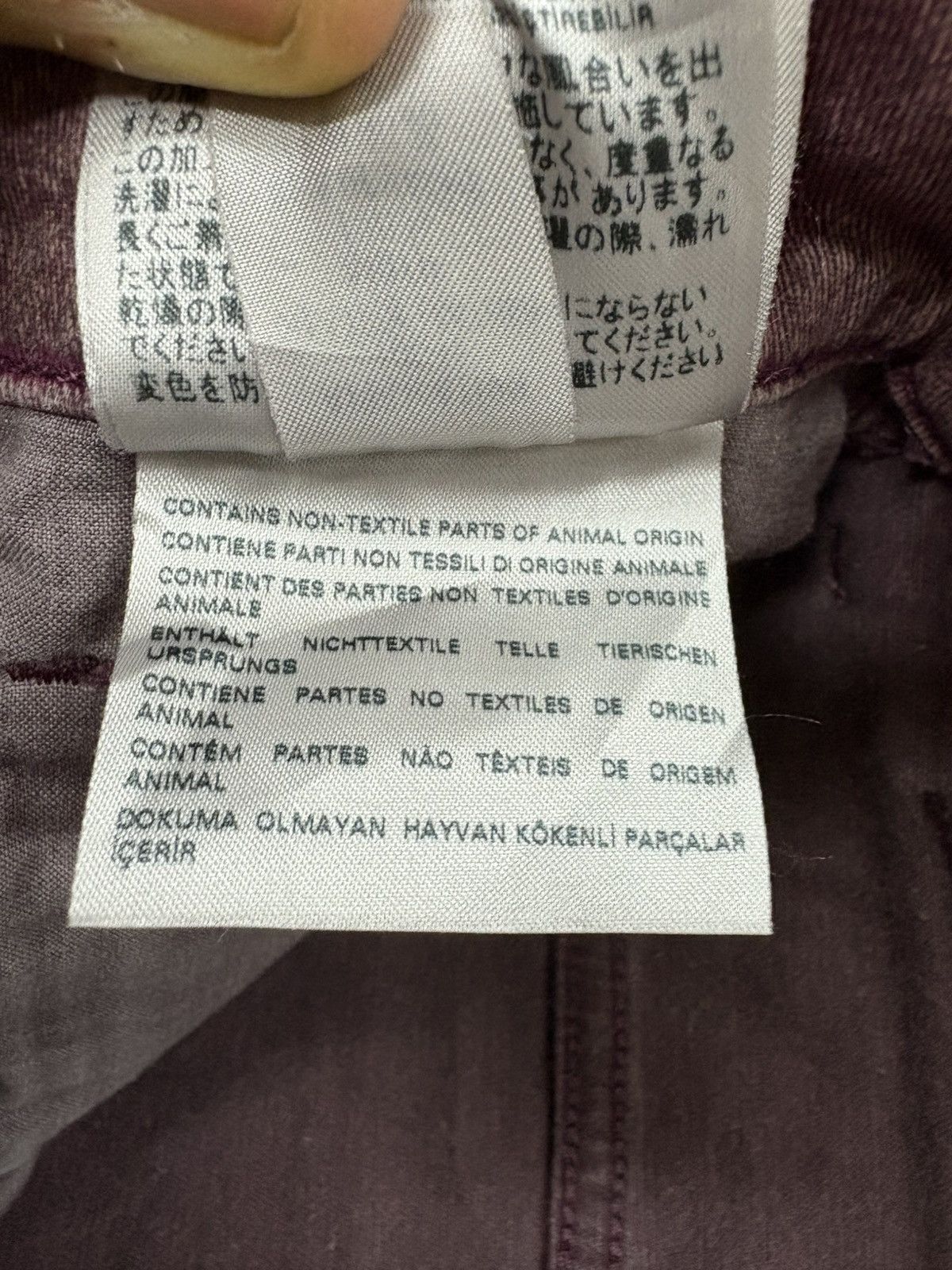 Vintage Diesel Waxed Mharki Y2K Wide Fit Baggy