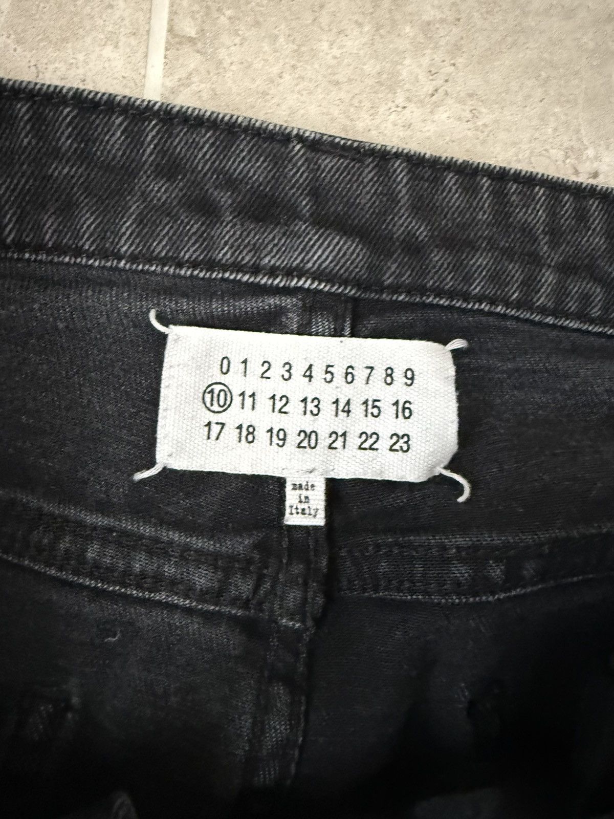 Maison Margiela Maison Margiela Denim Pants Wash Black Size US 30 / EU 46 - 3 Thumbnail