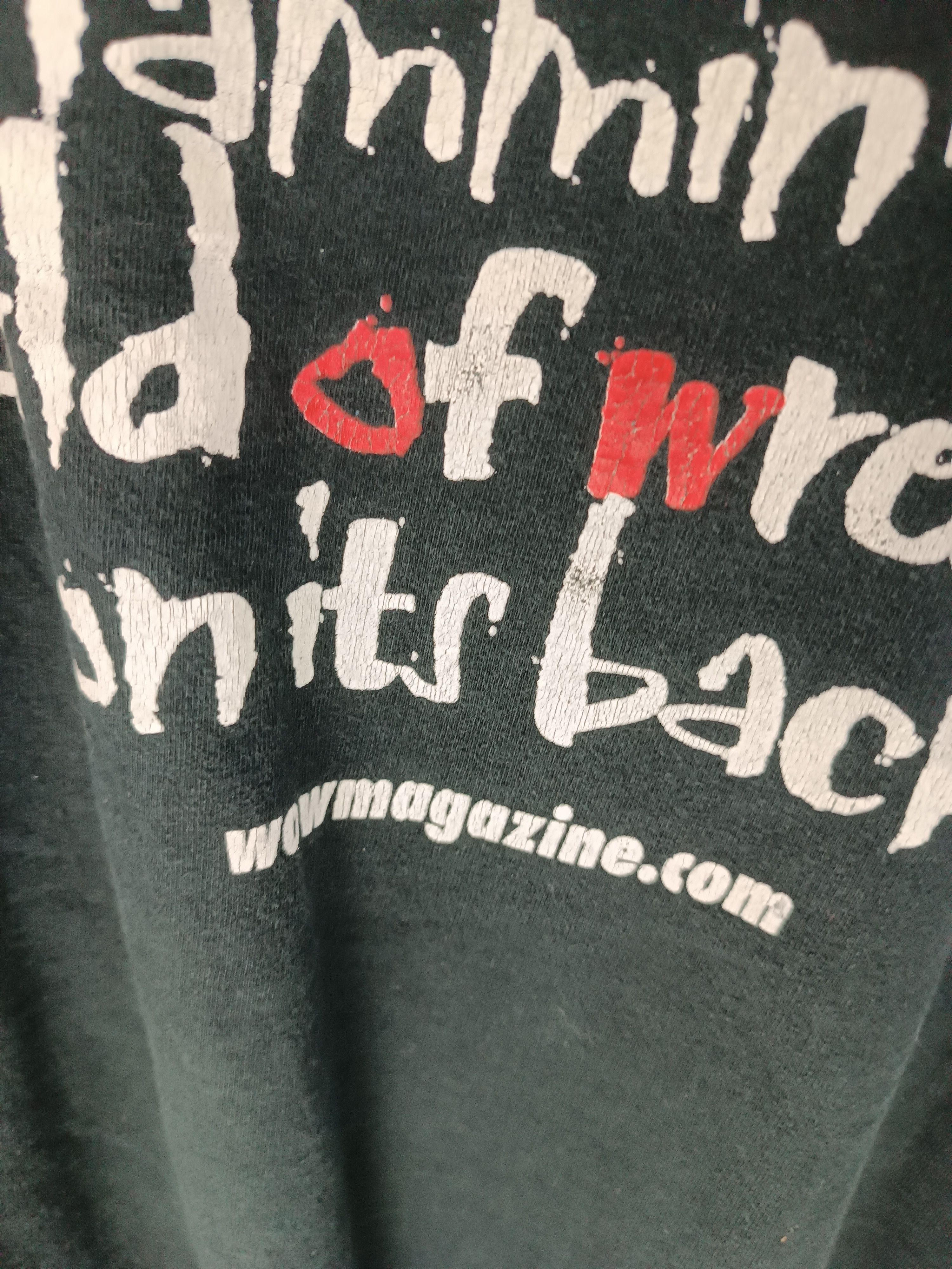 Vintage THRASH FADED VINTAGE 90'S WOW MAGAZINE WWF WCW WCW TEE Size US XL / EU 56 / 4 - 11 Thumbnail