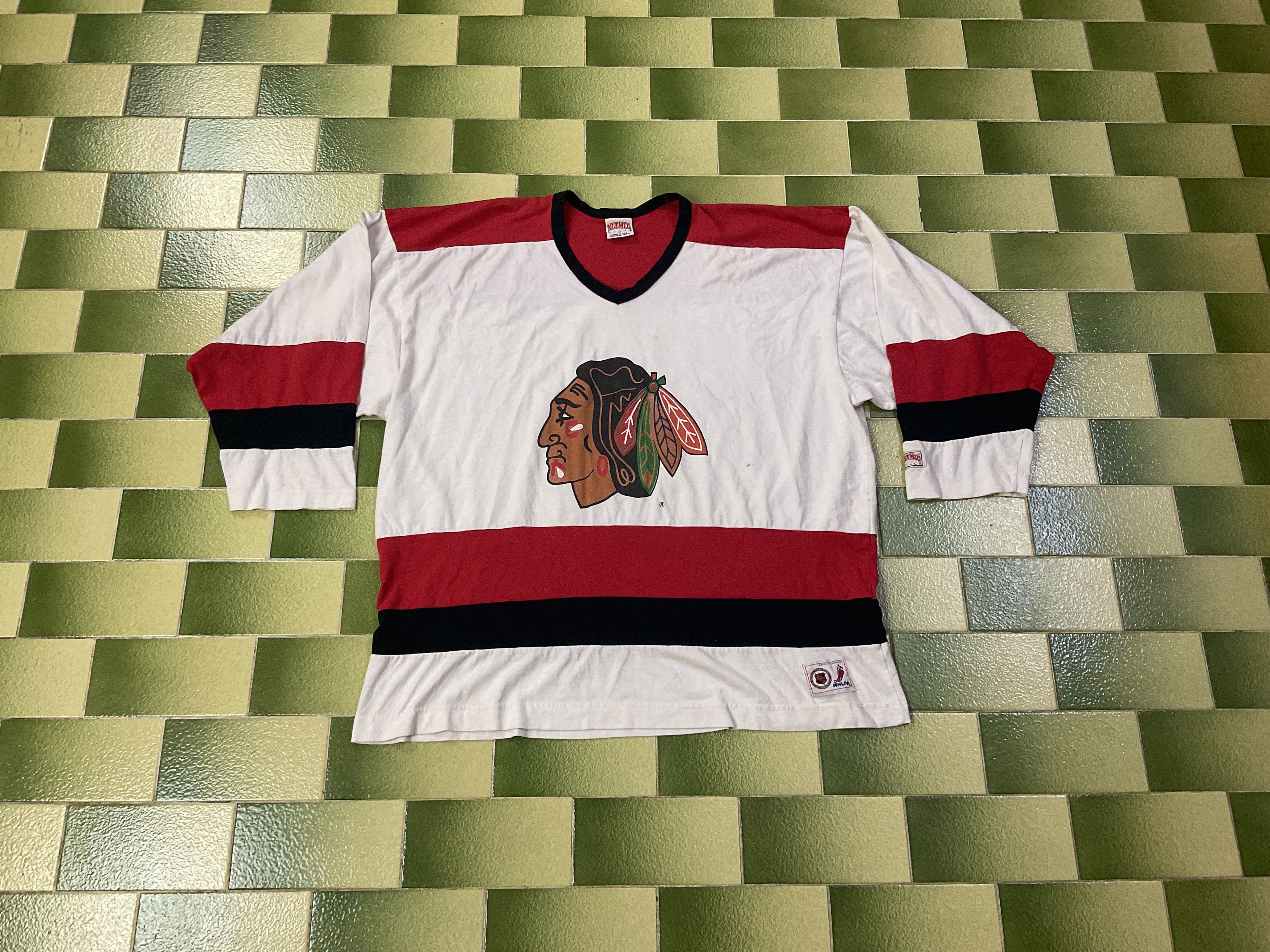 NHL Vintage 90s Chicago Blackhawks Ed Belfour #30 Jersey 3XL/4XL Size US XXL / EU 58 / 5 - 1 Thumbnail