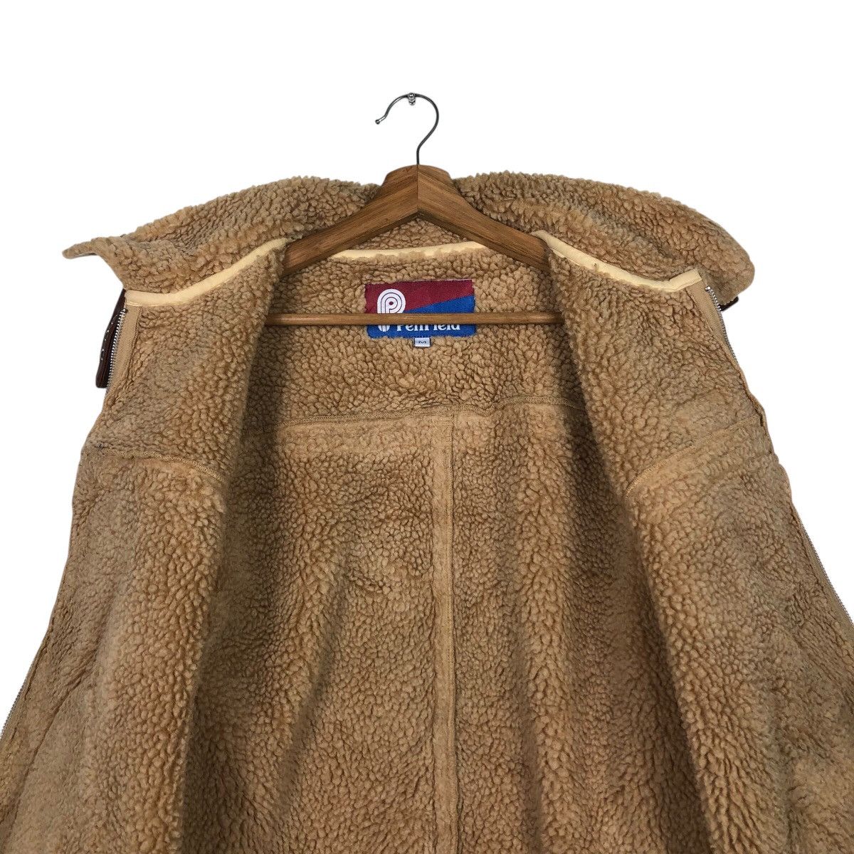 Japanese Brand 📌Vintage Dip Pile Sherpa Fleece Jacket Penfield Size US M / EU 48-50 / 2 - 15 Thumbnail