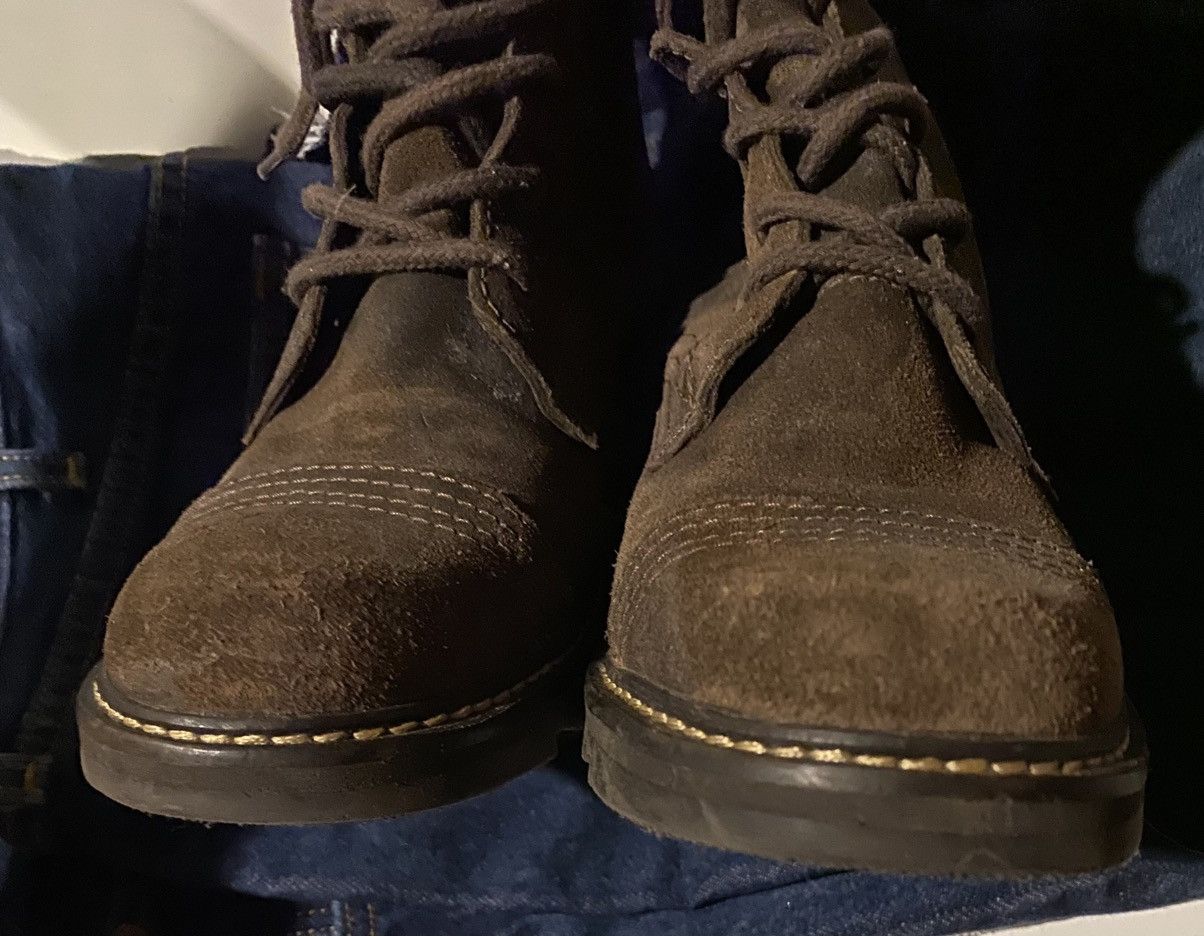 Donald Pliner Gorgeous Vintage Chocolate Brown Suede Boots 10M Size US 10 / IT 40 - 7 Thumbnail