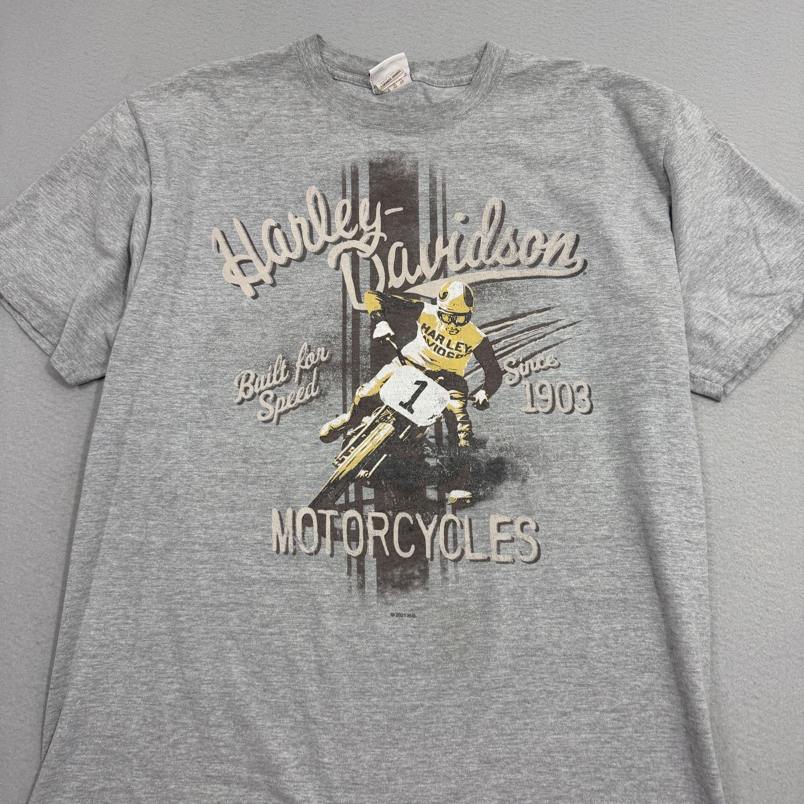 Harley Davidson Harley Davidson Shirt Men's XL Tall Mackinaw City Michigan Size US XL / EU 56 / 4 - 3 Thumbnail